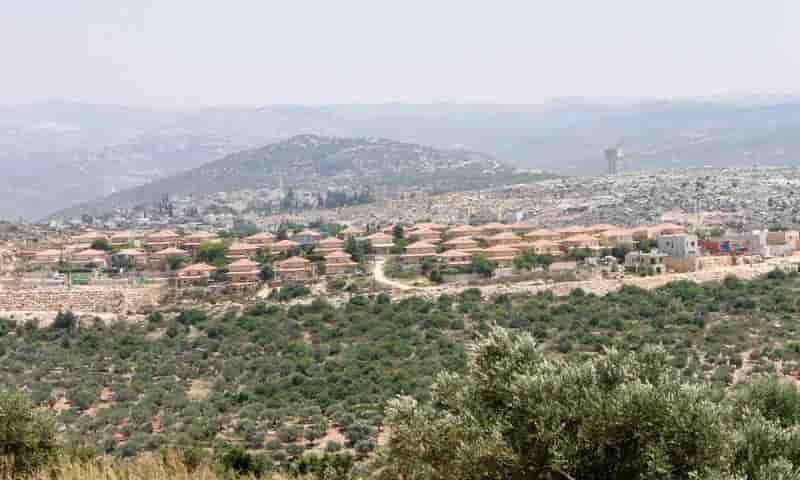 Nouveaux chantiers dans les colonies juives de Cisjordanie