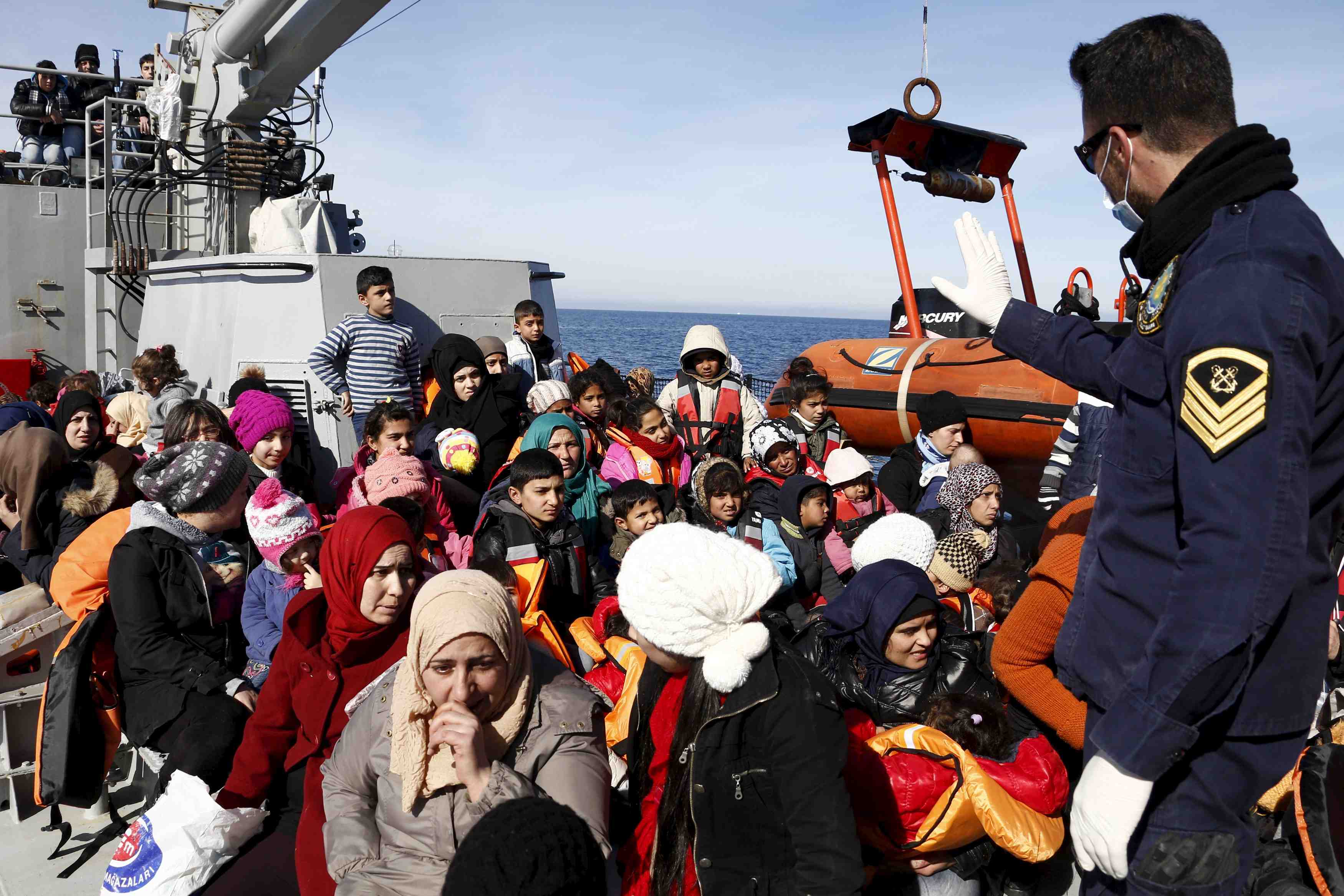 La grece dit avoir mis sur pied quatre centre d'enregistrement pour migrants