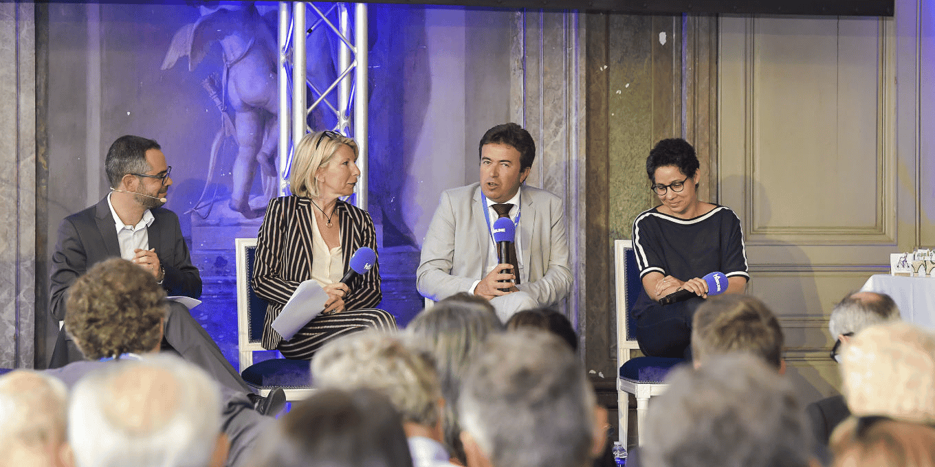 Mikaël Lozano, Emmanuelle Cuny, Philippe Morisset et Claude Terosier