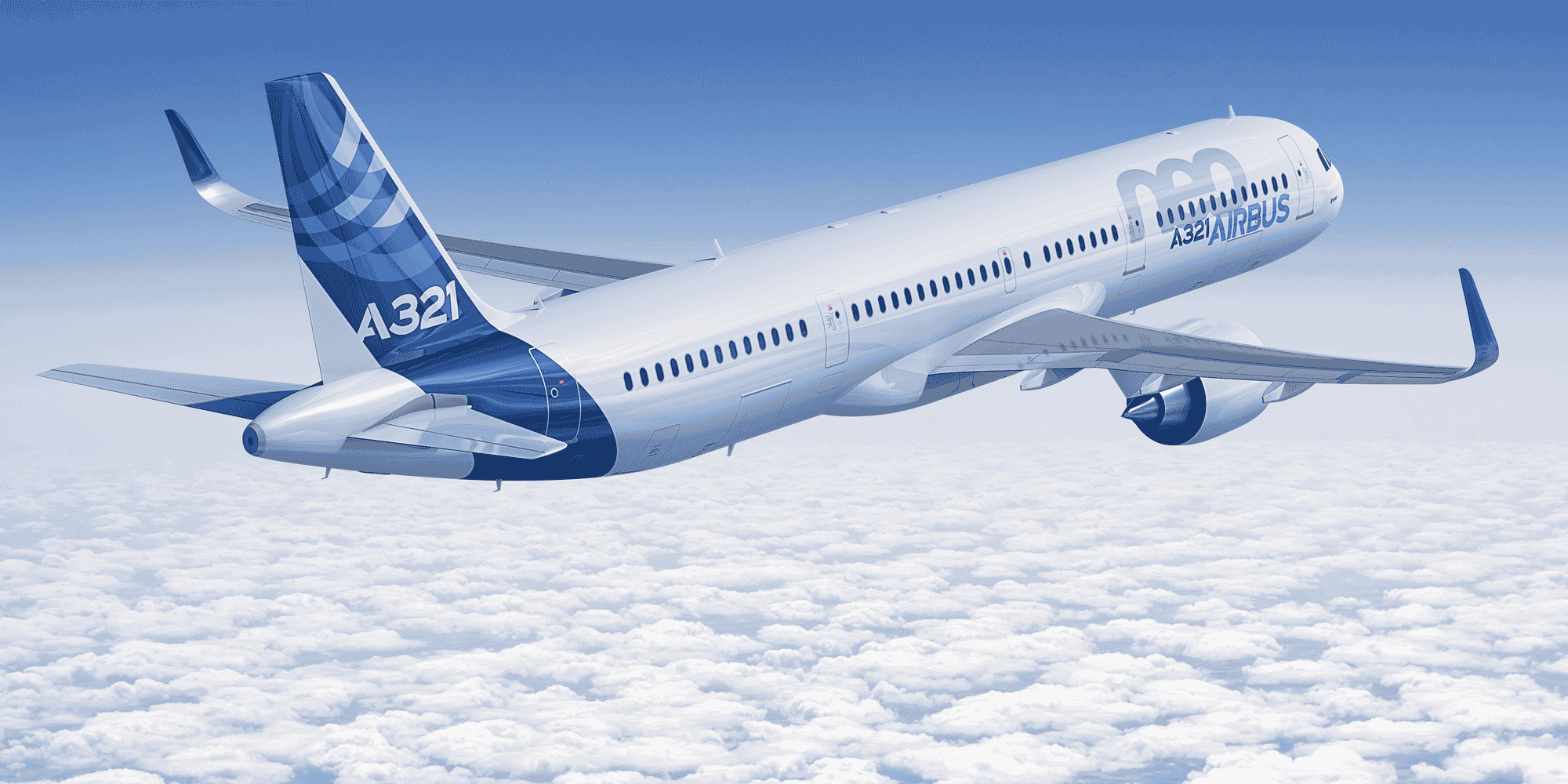 L'A321neo d'Airbus.