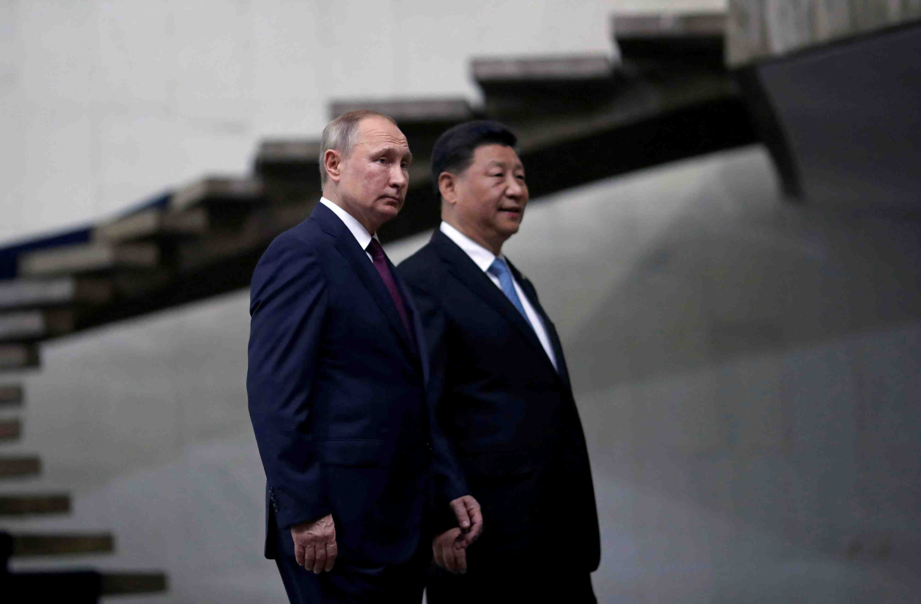 Poutine et xi affichent un front commun face aux occidentaux