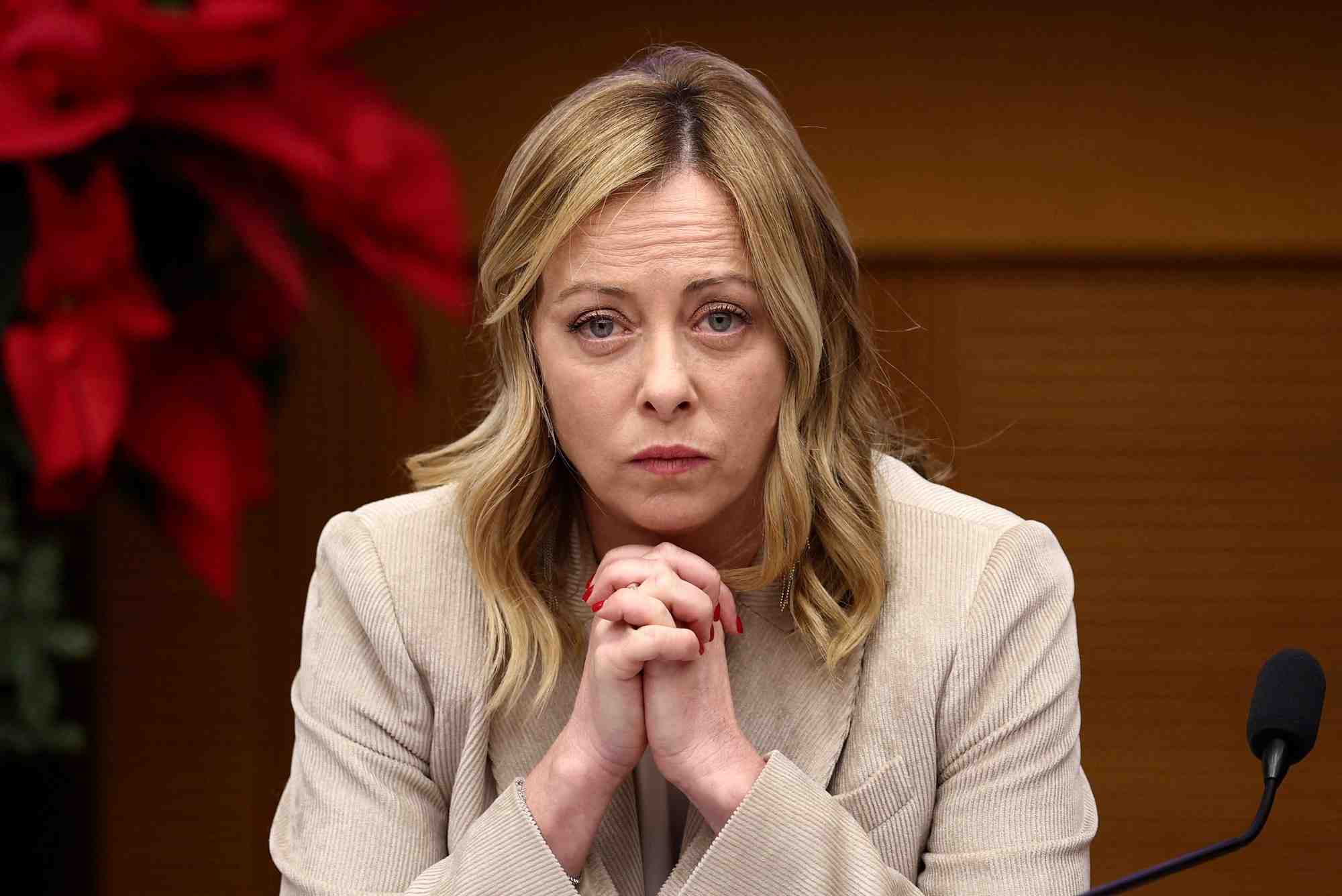 La présidente du Conseil italien, Giorgia Meloni (photo d'illustration).
