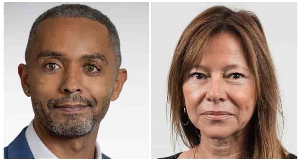 Éric Chenut, président de la Mutualité Française et Béatrice Augier, secrétaire générale Mutualité Française.