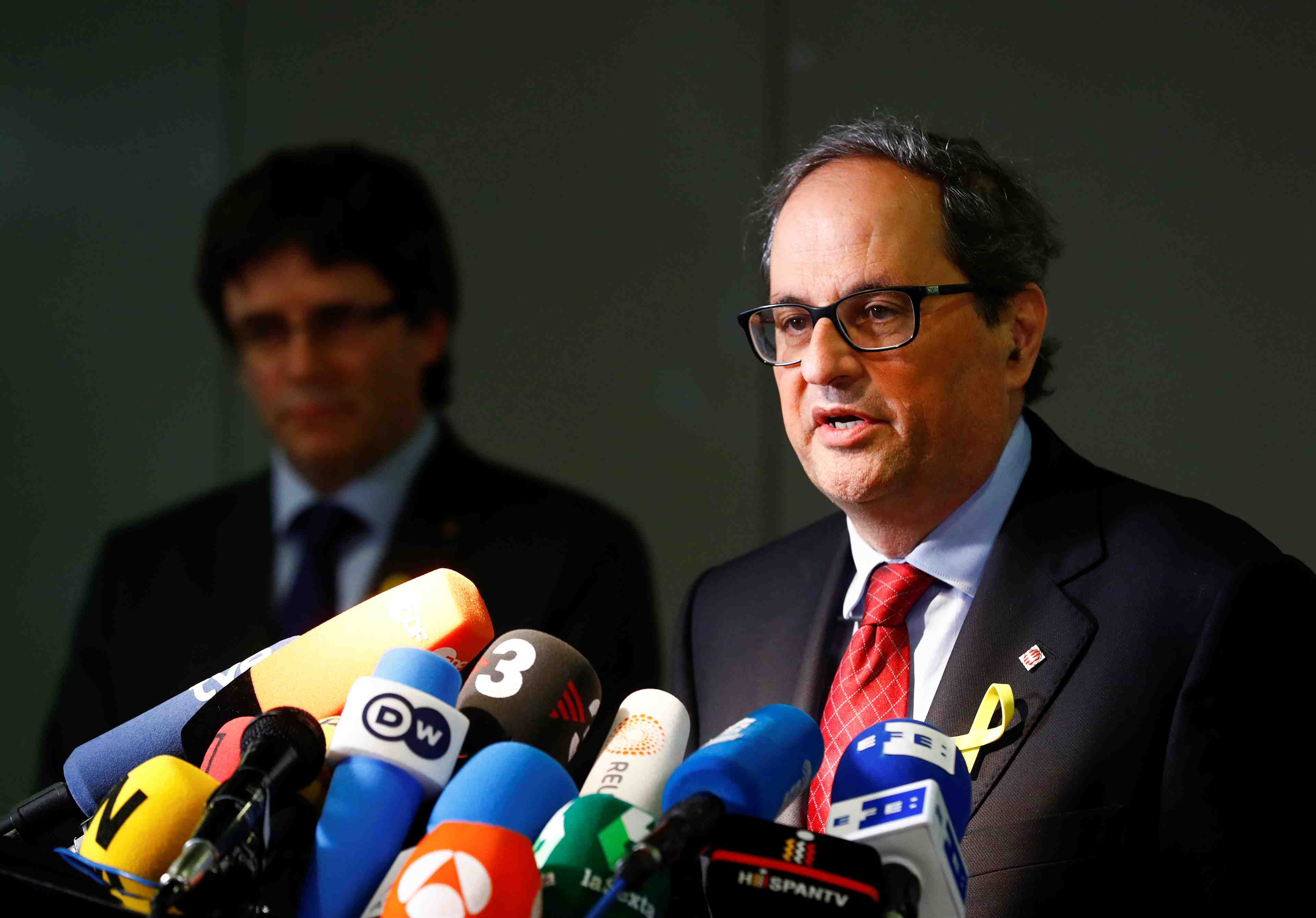 Torra veut que cesse l'administration de la catalogne par madrid