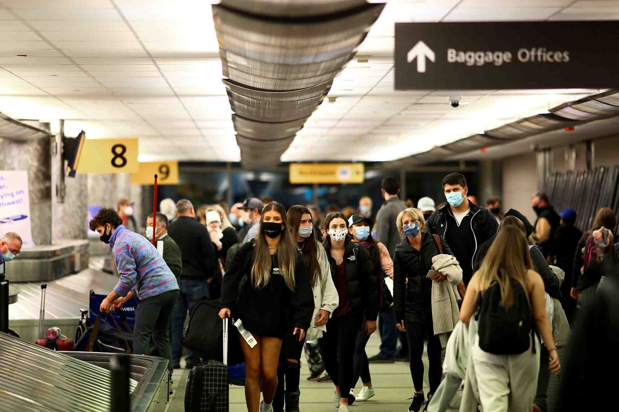 Les etats-unis ne vont plus imposer de test covid-19 pour les arrivees en avion