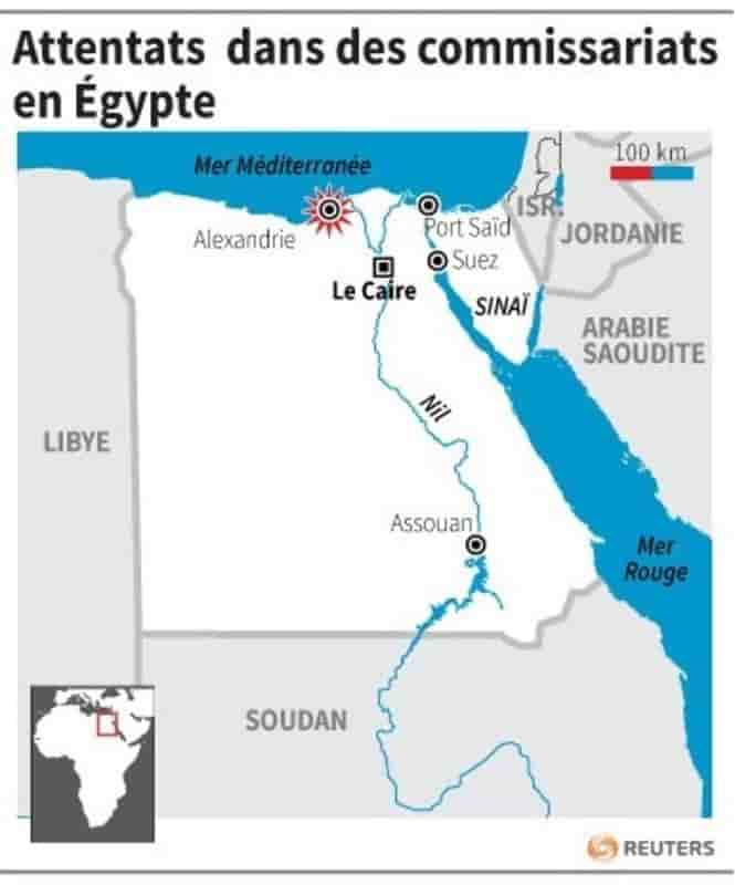 Attentats en egypte