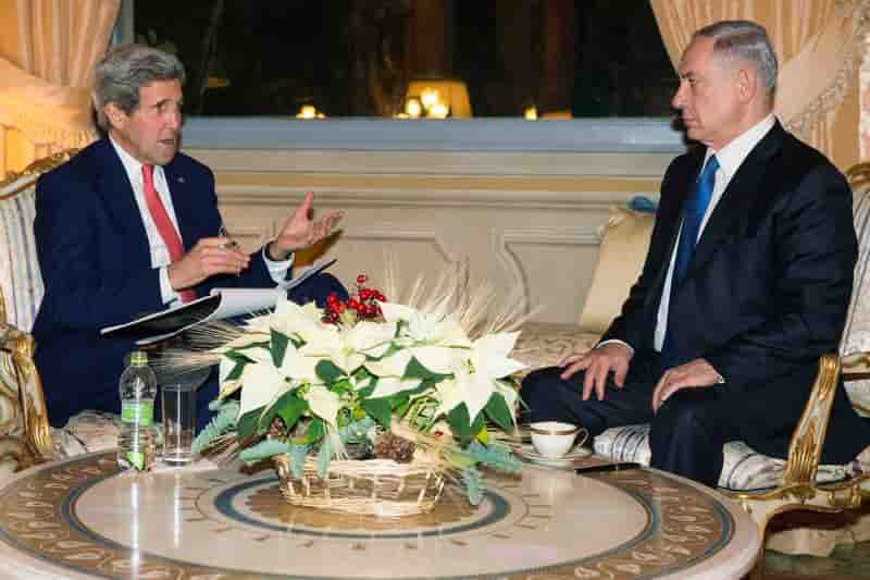Entretien Kerry-Netanyahu largement consacré à l'Etat palestinien