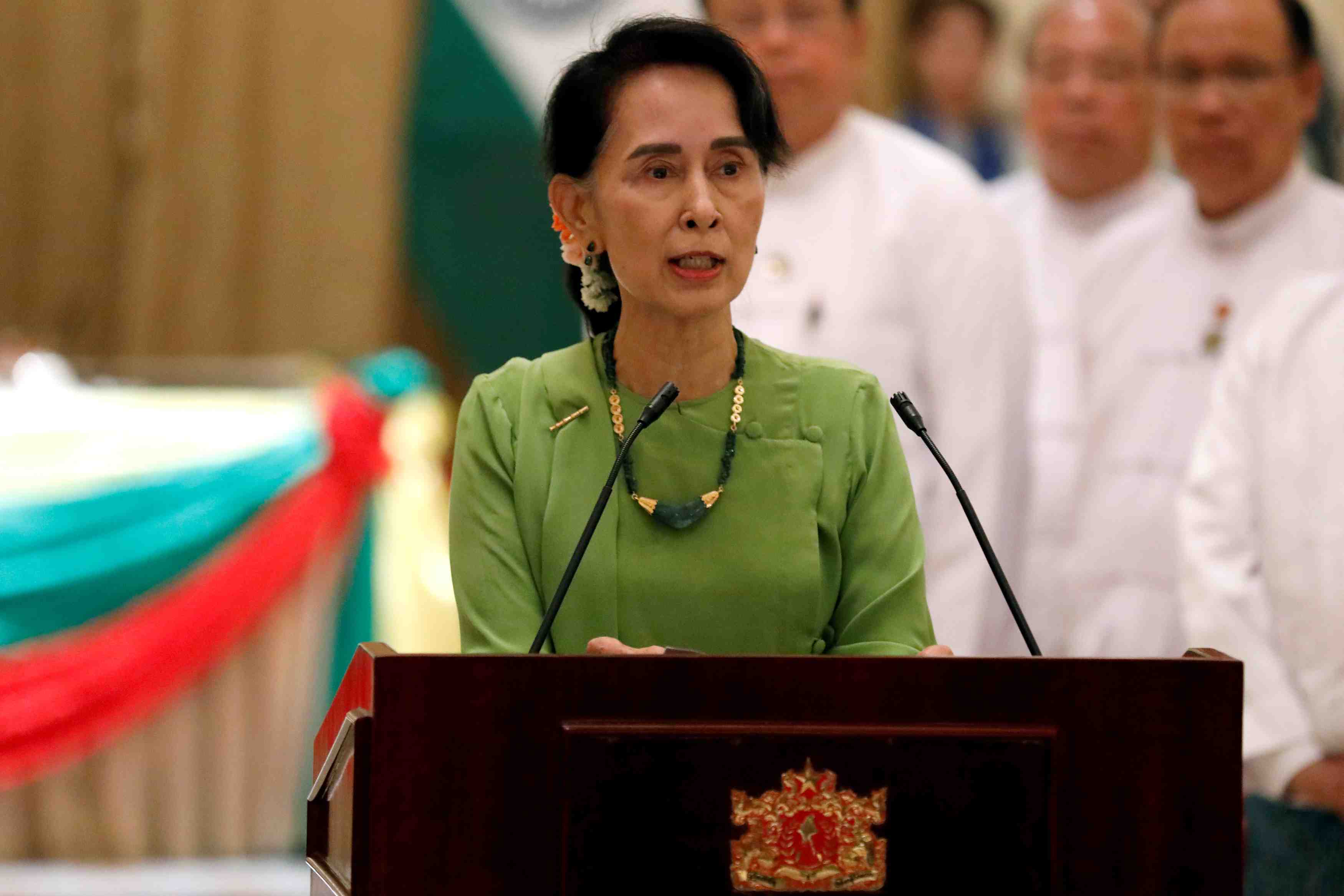 Aung san suu kyi annule sa venue a l'assemblee generale de l'onu