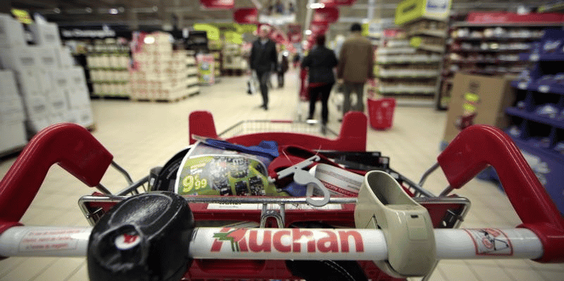 Auchan promet un redressement dans ses hypers en france en 2018