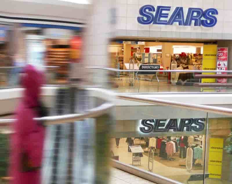 Les ventes et la tresorerie de sears inquietent