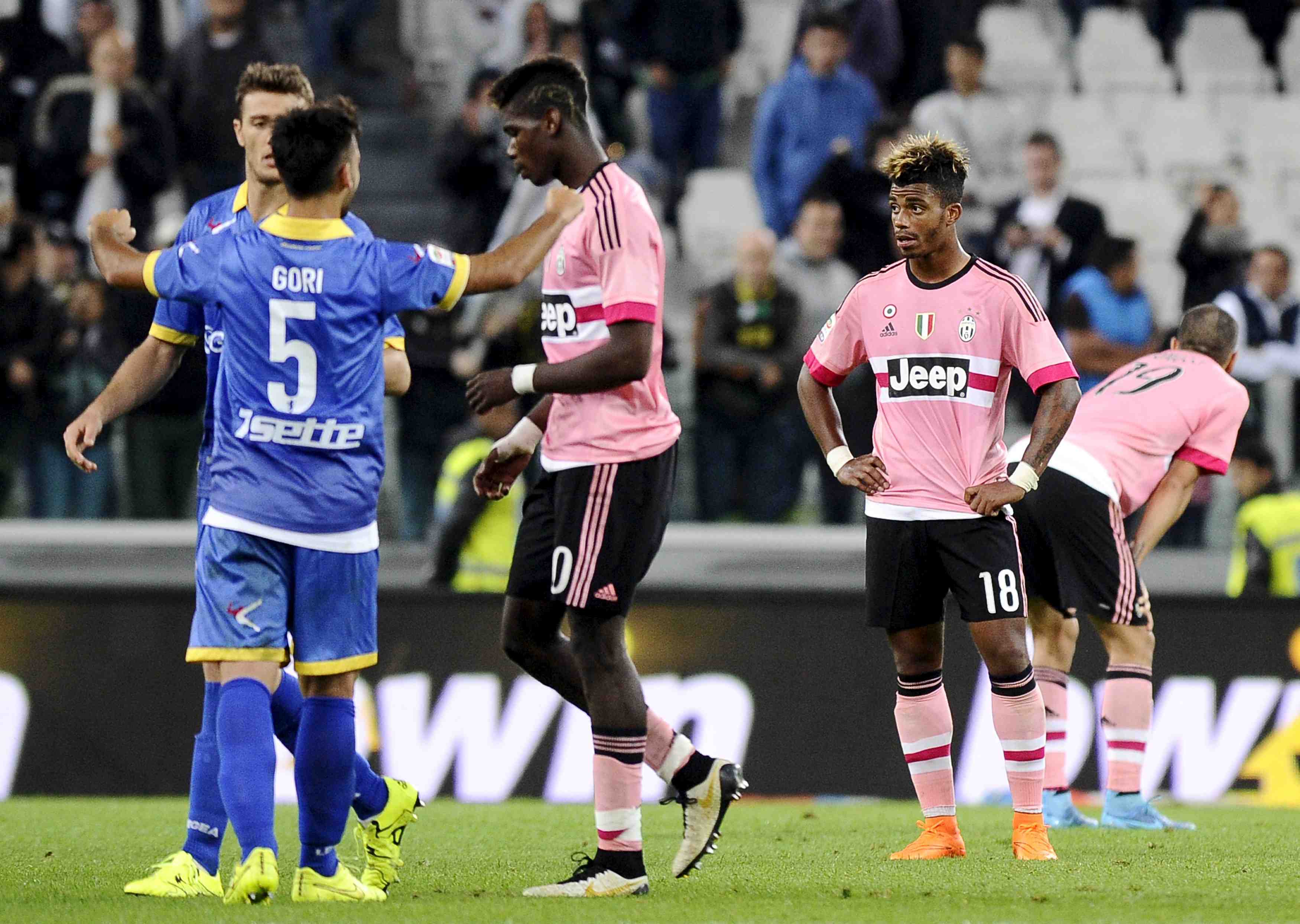 L'inter en impose, la juve tenue en echec par un promu