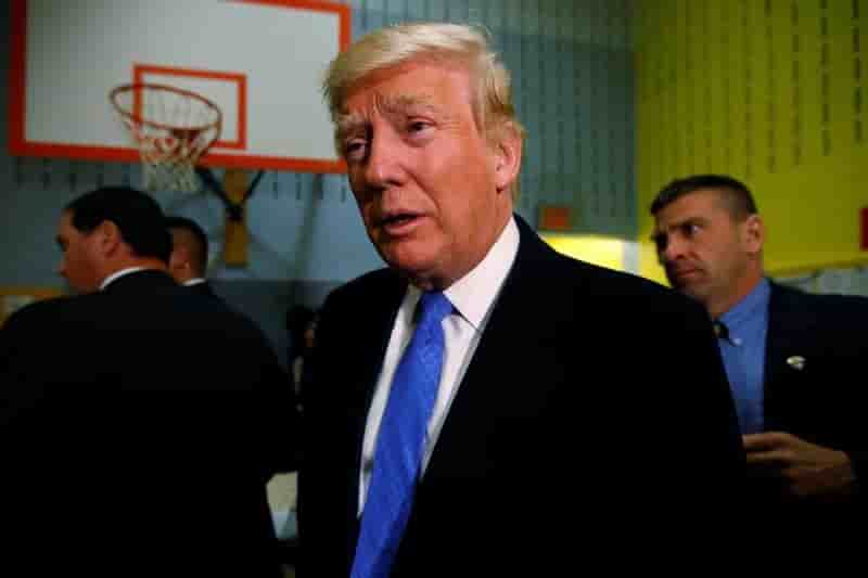 Trump sur le resultat de l'election: "nous allons voir"