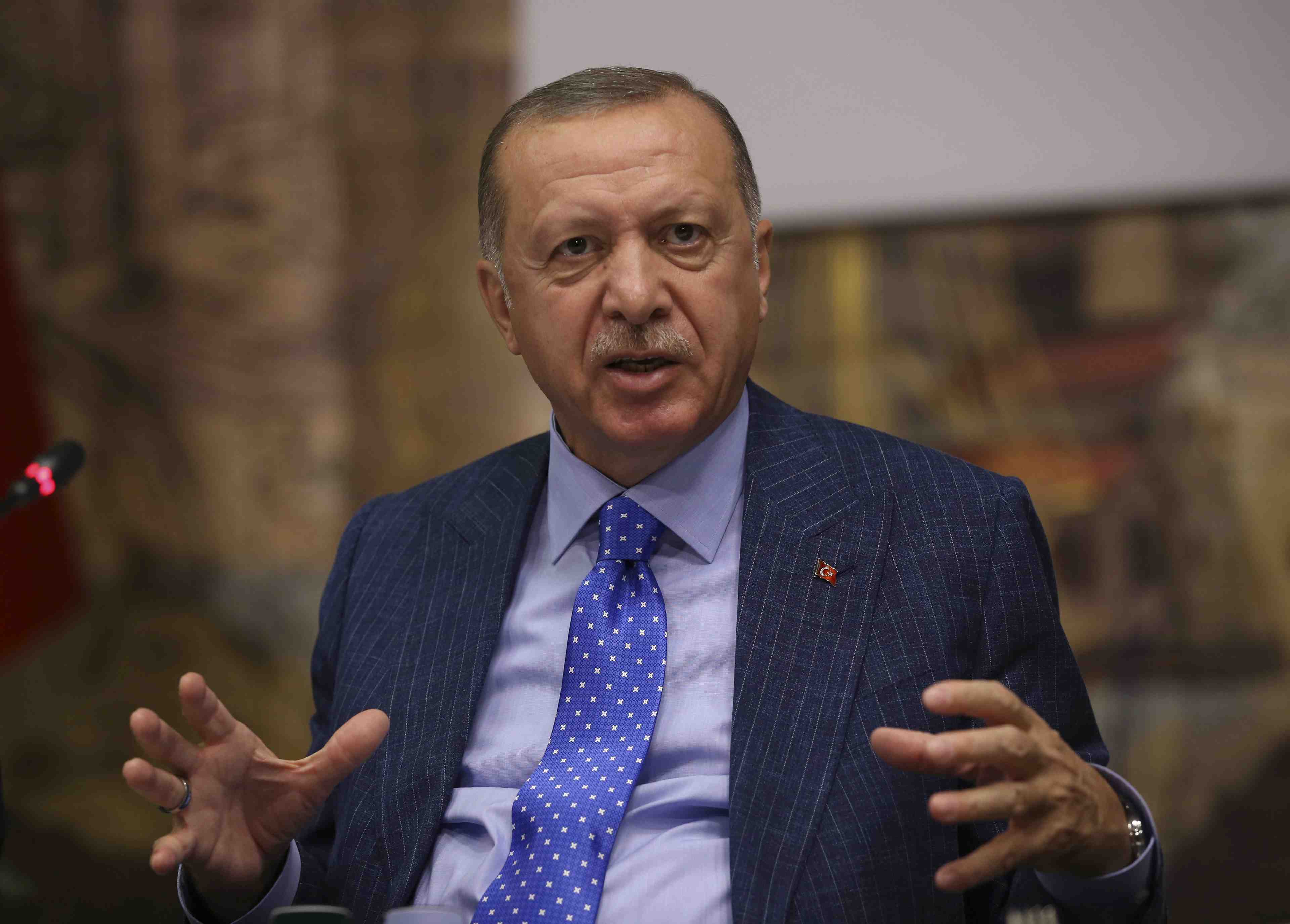Erdogan "ne declarera jamais" une treve dans le nord de la syrie
