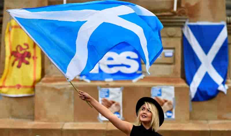 Mobilisation en Ecosse avant le référendum sur l'indépendance