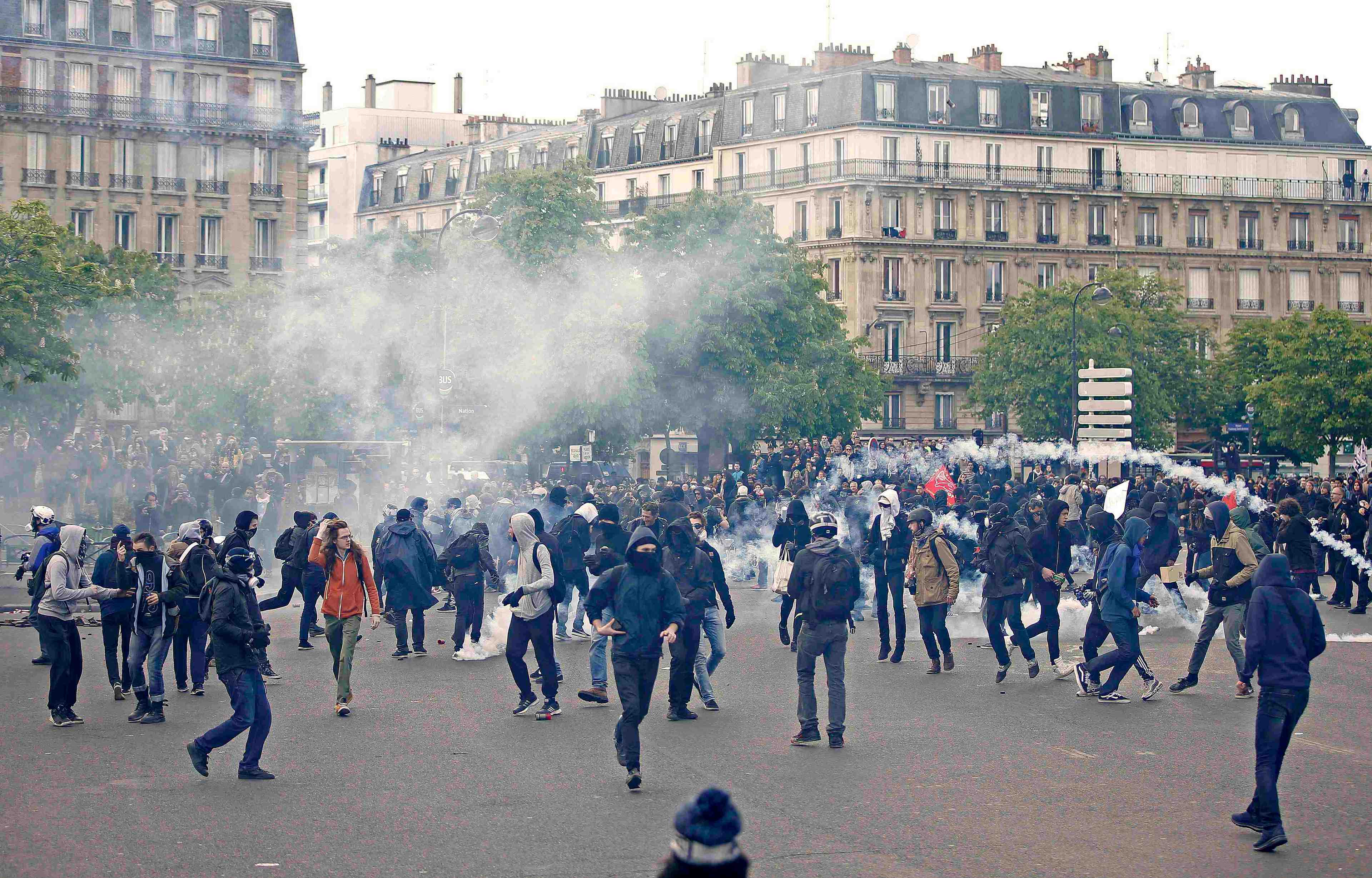 Un policier grievement blesse en marge de la mobilisation contre la loi travail