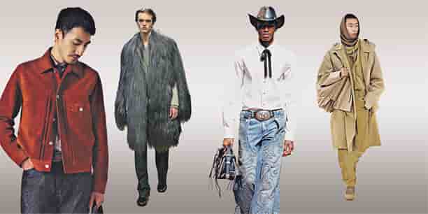 Collection automne-hiver 2024 Berluti, Collection automne-hiver 2024 Givenchy, Collection automne-hiver 2024 Louis Vuitton, Collection automne-hiver 2024 Christophe Lemaire.