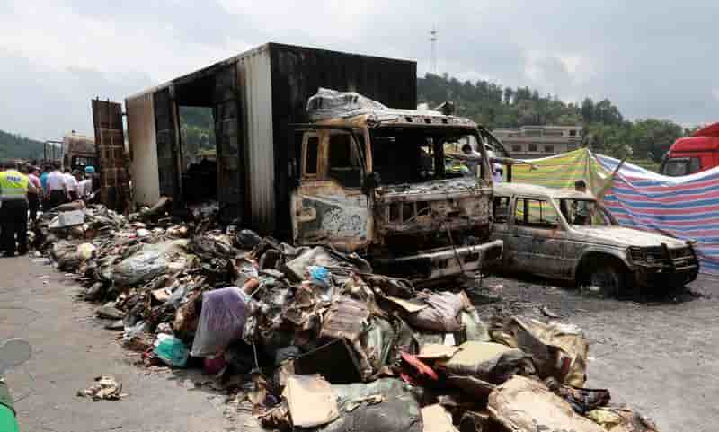 38 morts dans une collision routière en Chine
