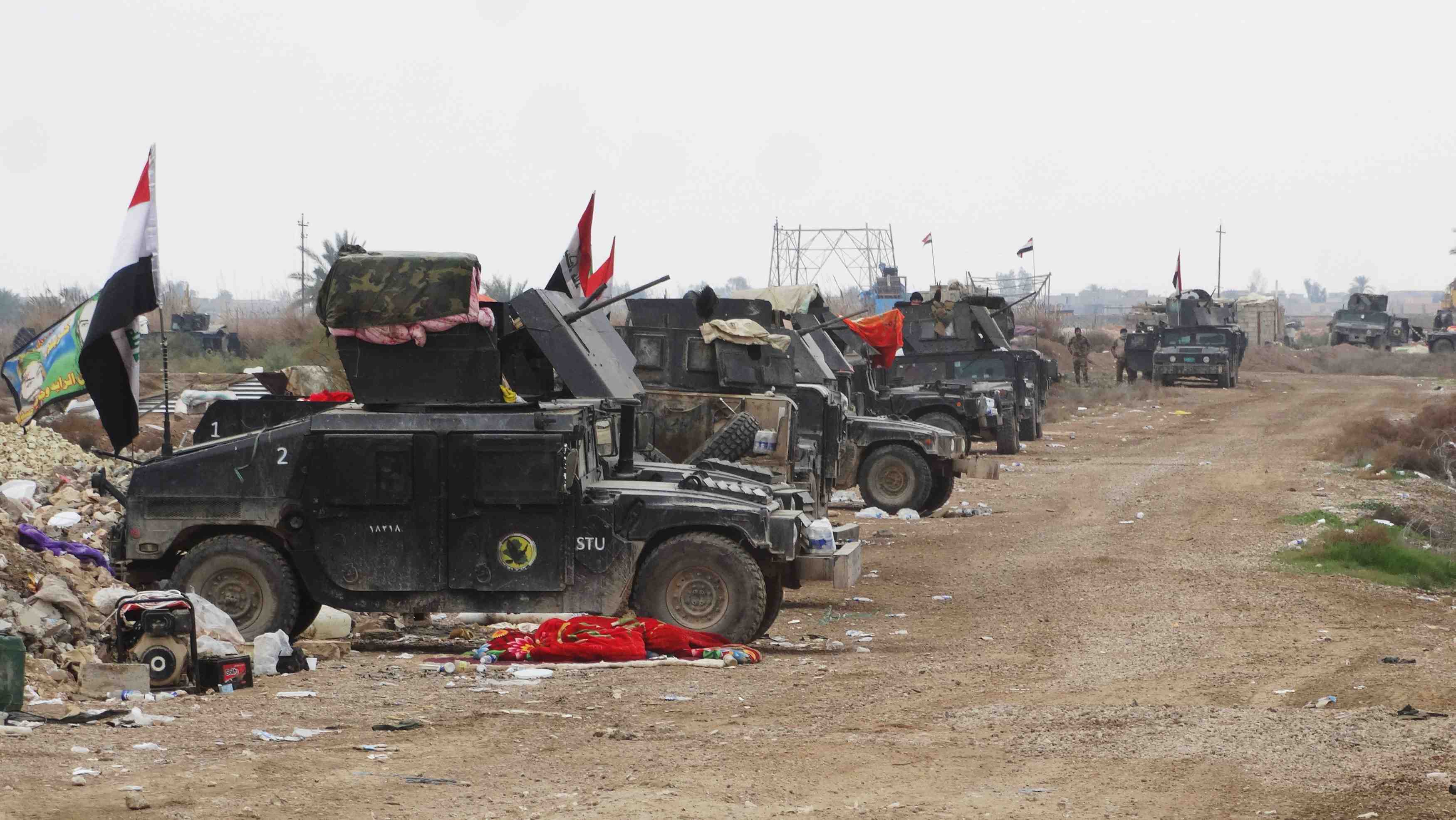 L'armee irakienne encercle son principal objectif a ramadi