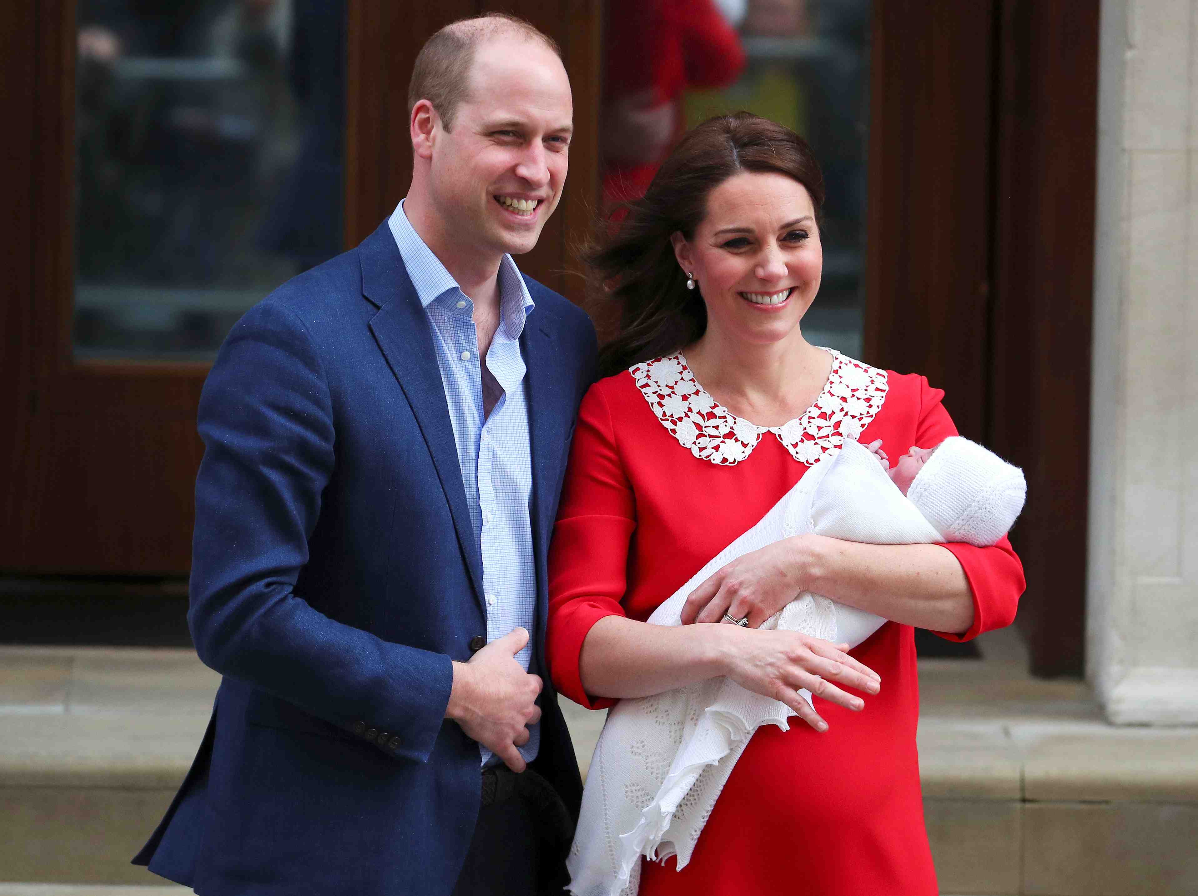 Grande bretagne: le fils de william et kate se prenomme louis