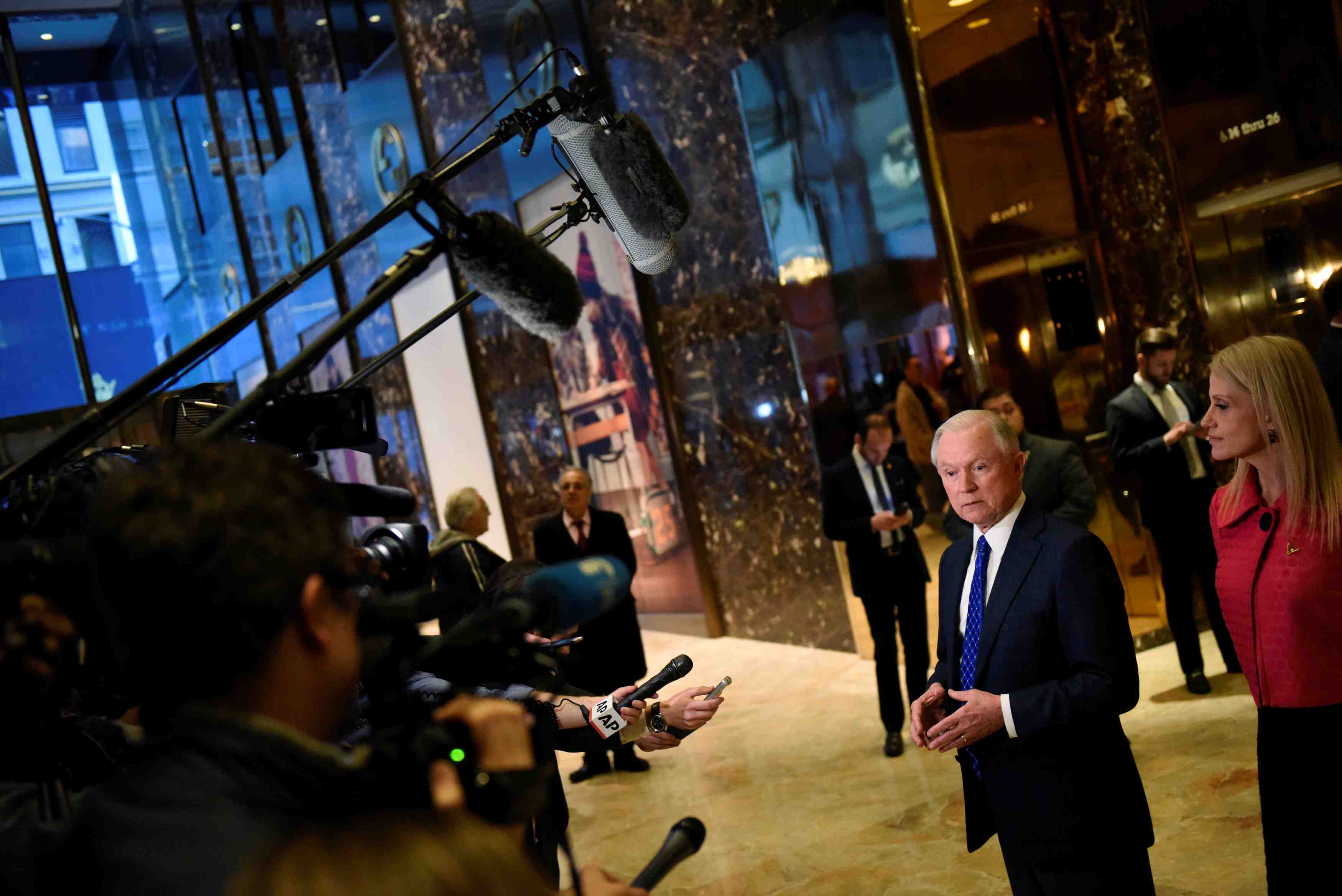 Usa: jeff sessions choisit au poste de ministre de la justice