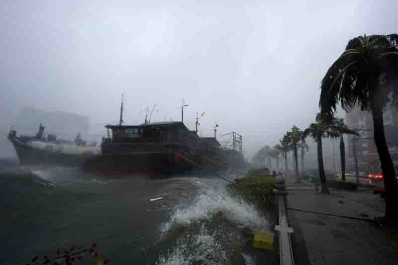 Le typhon Rammasun fait huit morts en Chine