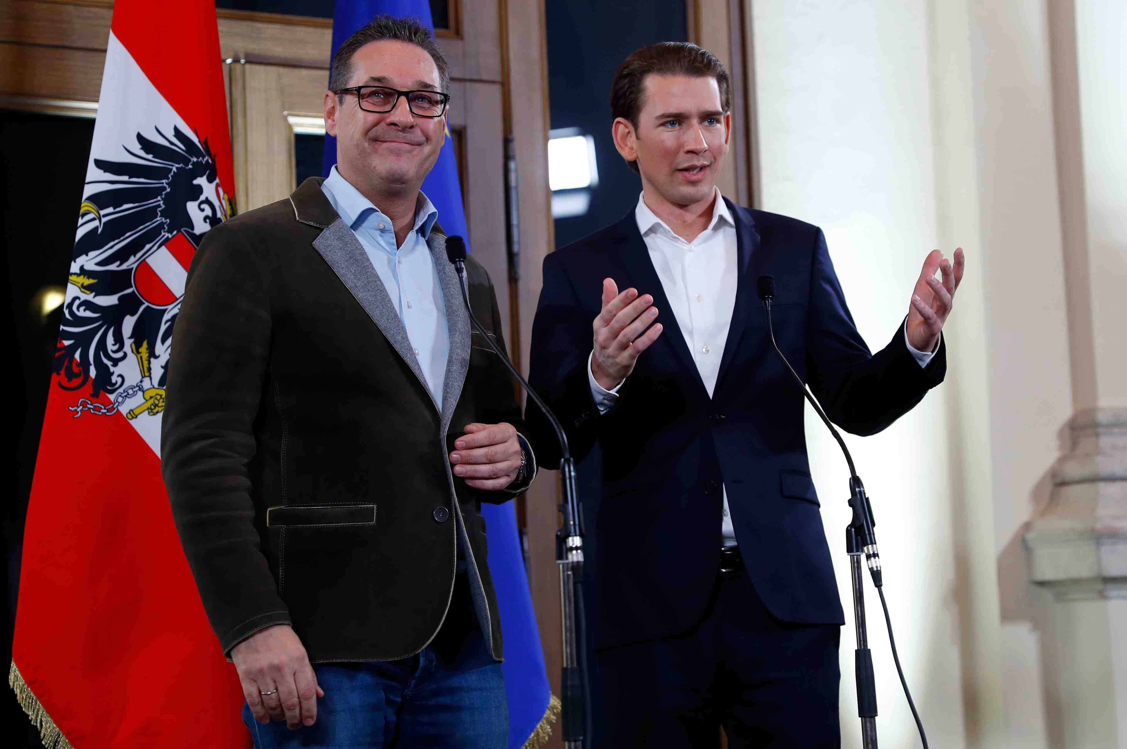 Autriche: la droite et l'extreme droite ont conclu un accord