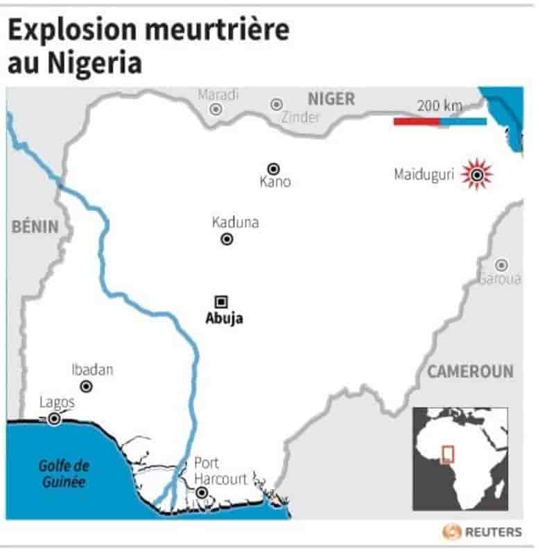 Explosion meurtriere au nigeria