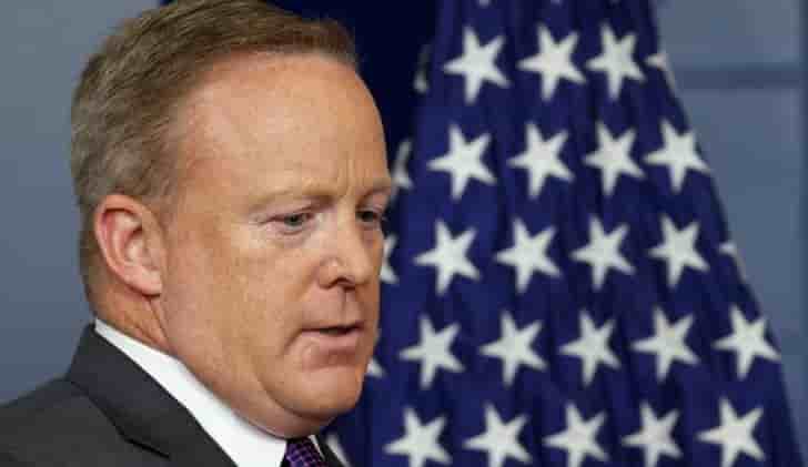 Demission du porte-parole de la maison blanche sean spicer
