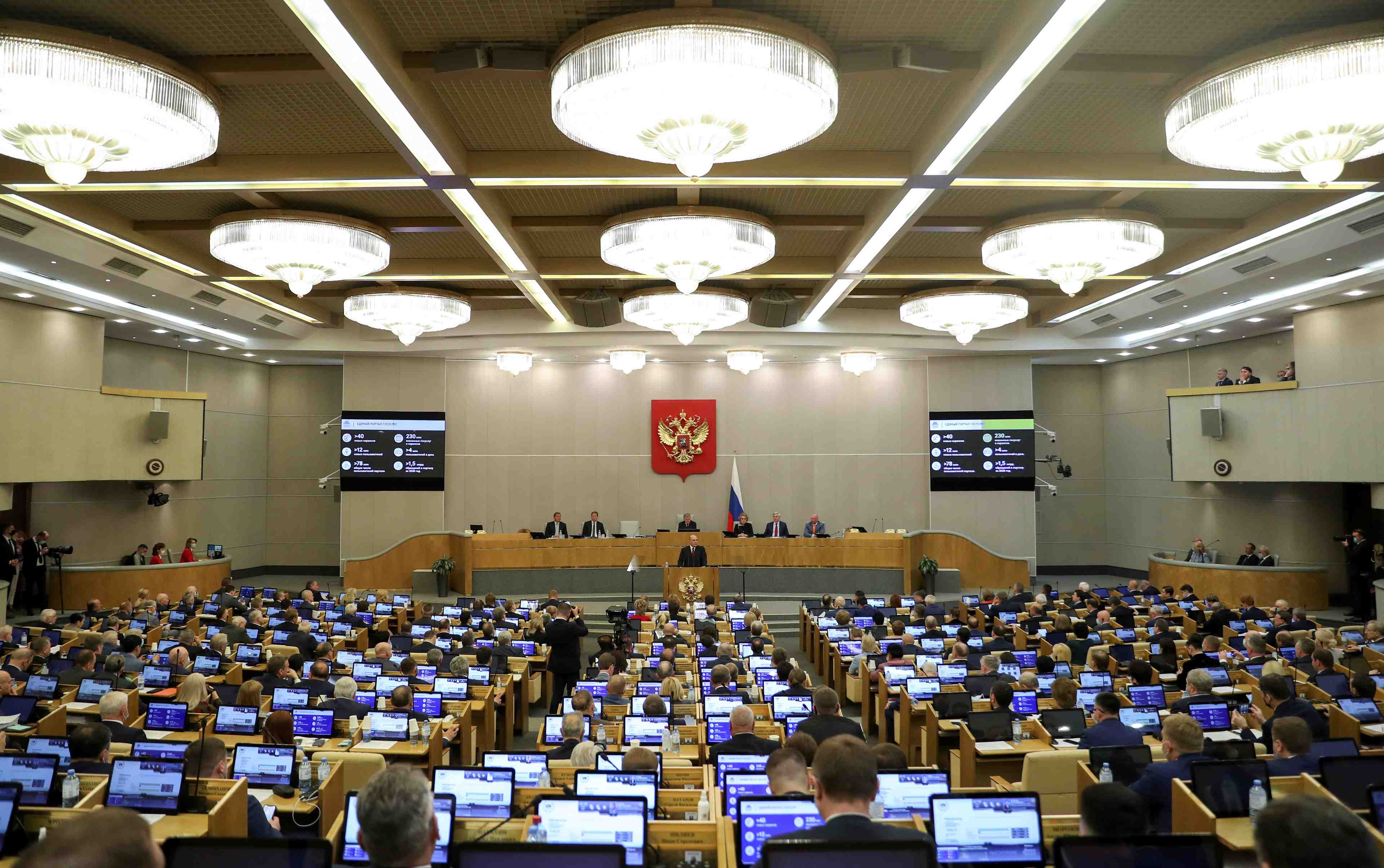 Russie: le projet d'elus de reconnaitre les secessionnistes du donbass soumis a la diplomatie russe
