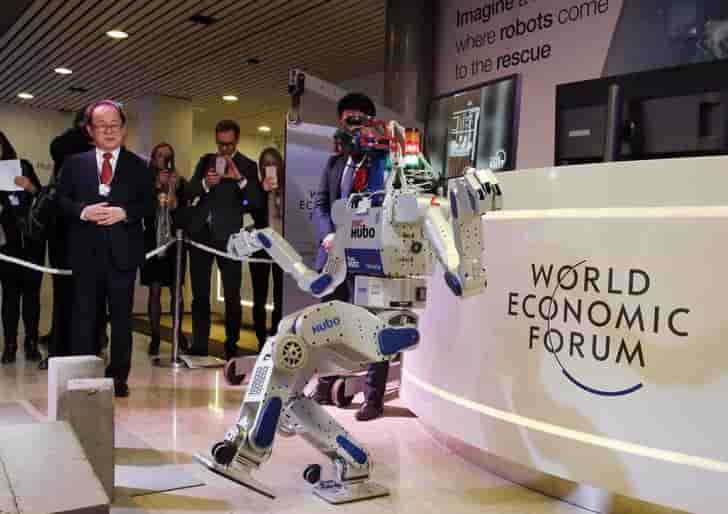 Davos a l'ere de la robotique