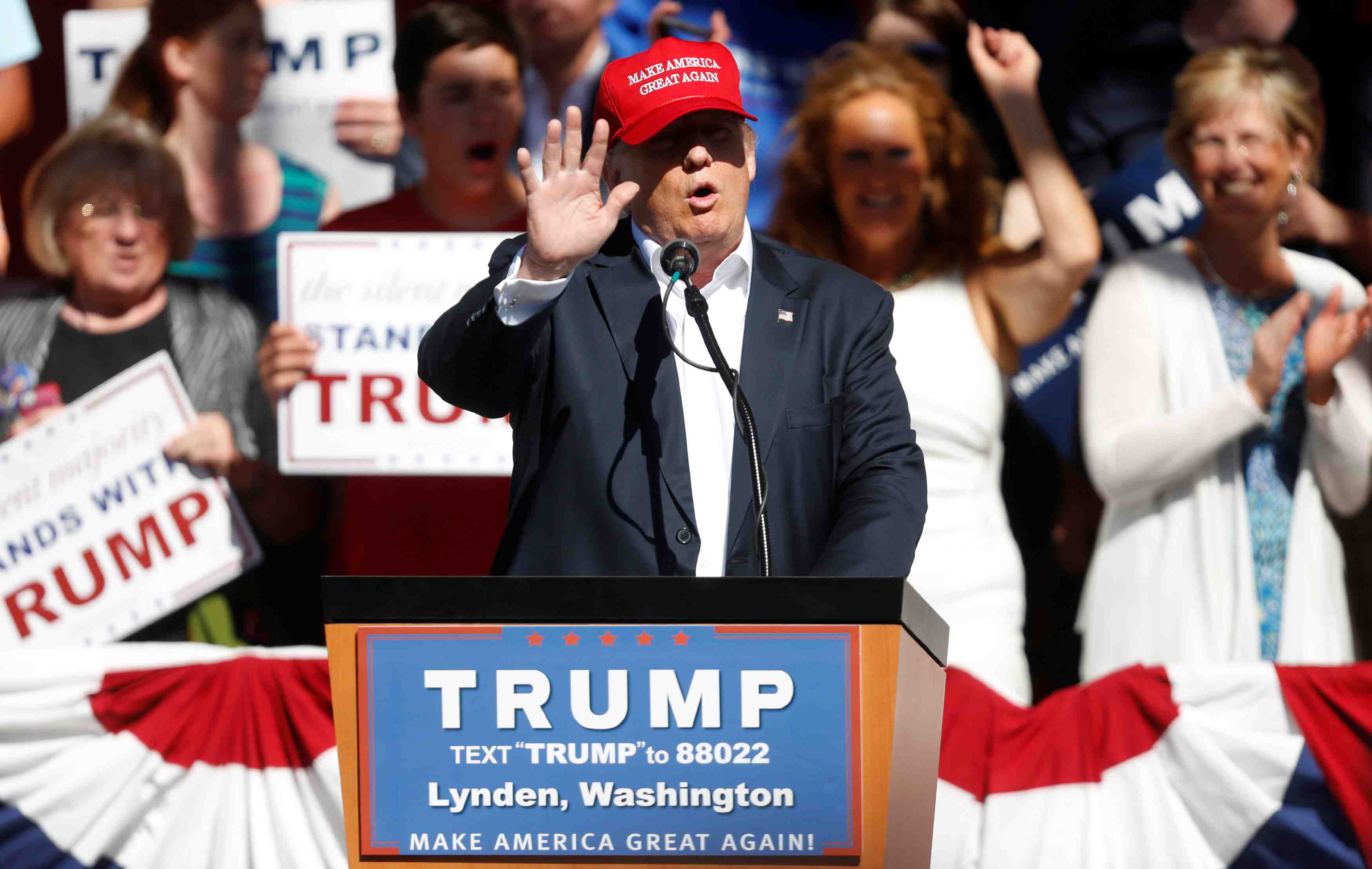 Donald trump favorable a une hausse d'impots pour les plus aises