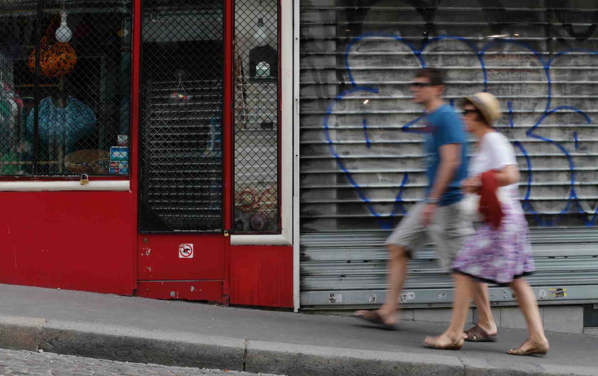 Magasin fermé