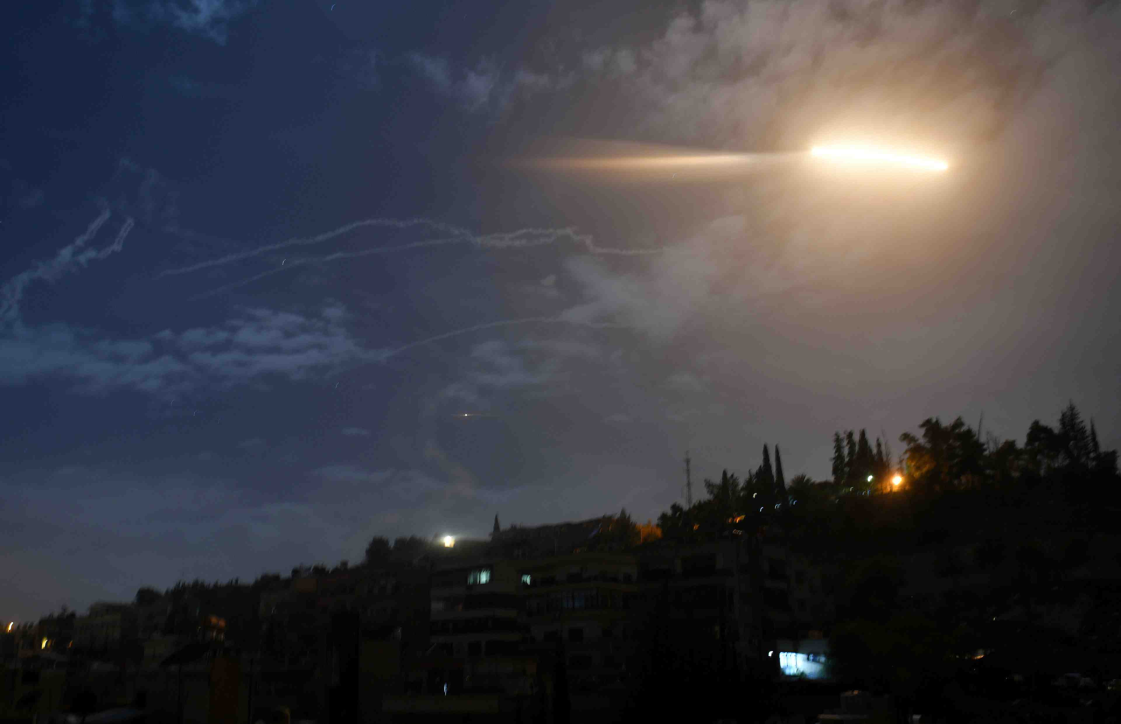 Trois soldats syriens tues dans des frappes israeliennes