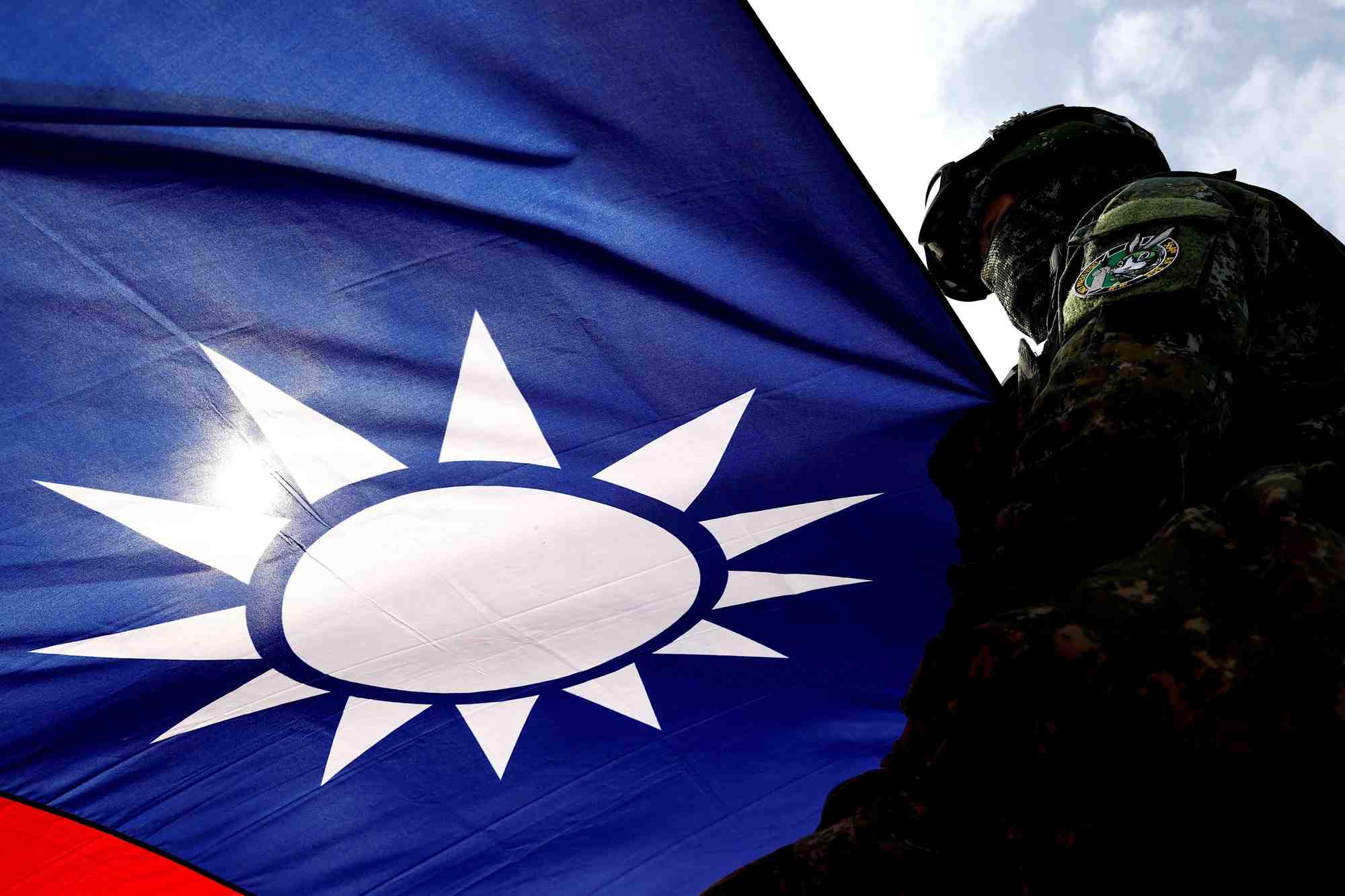 Photo d'archives des forces armees taiwanaises lors d'exercices de routine dans une base militaire a kaohsiung, a taiwan
