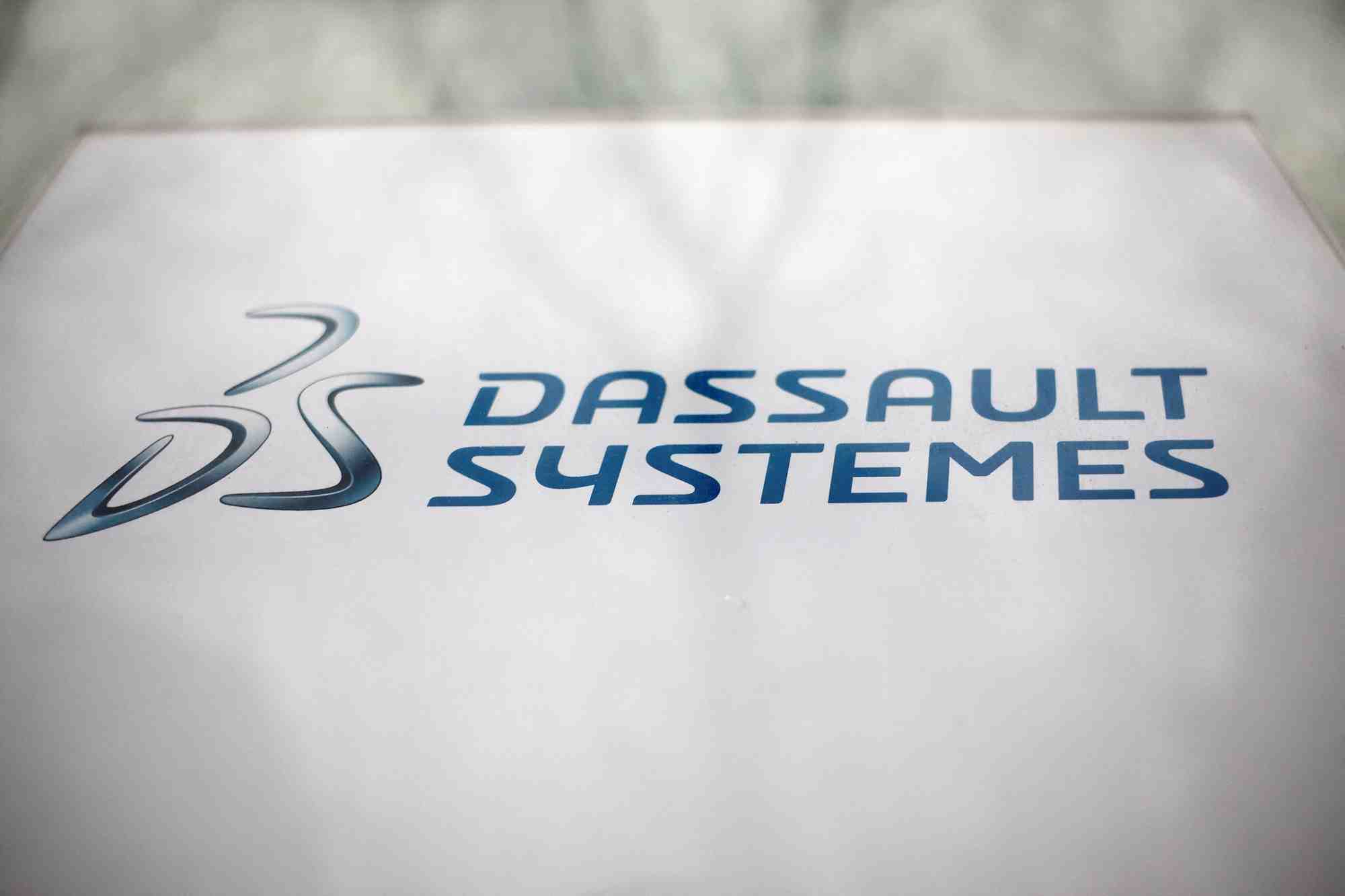 Le logo de dassault systemes