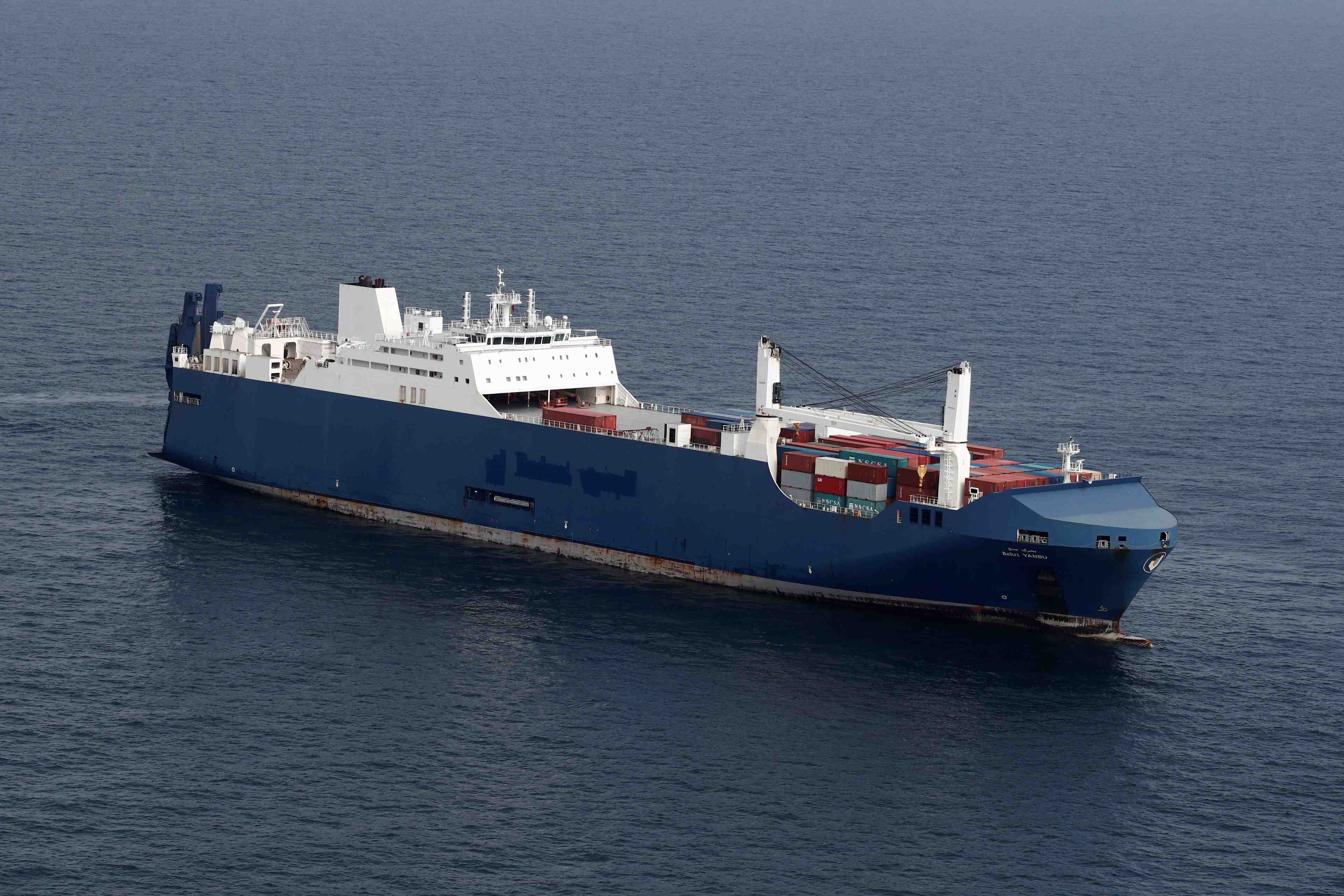 Le navire saoudien qui devait charger des armes francaises au havre repart a vide