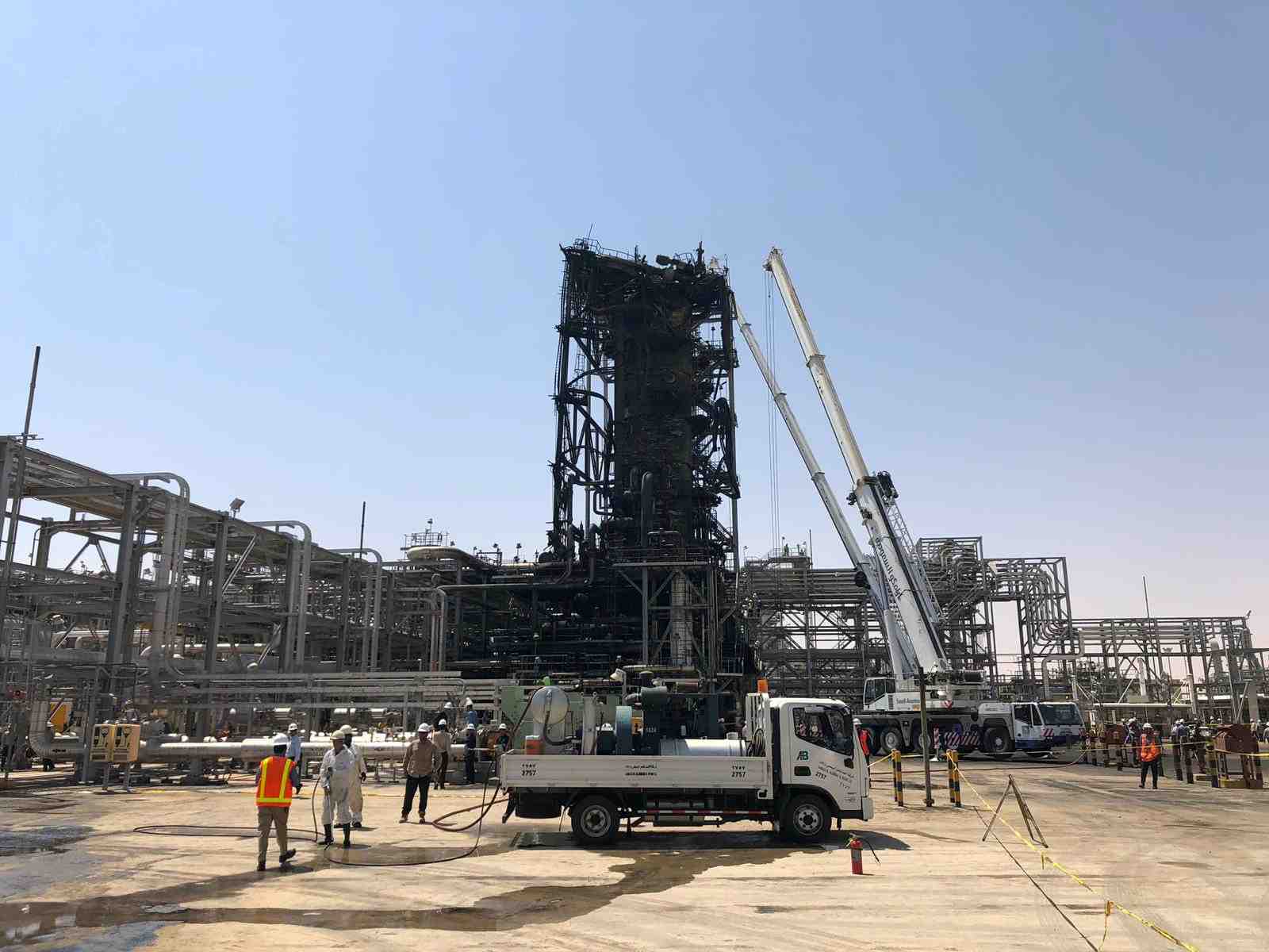 La production reviendra a la normale d'ici a la fin du mois, dit aramco
