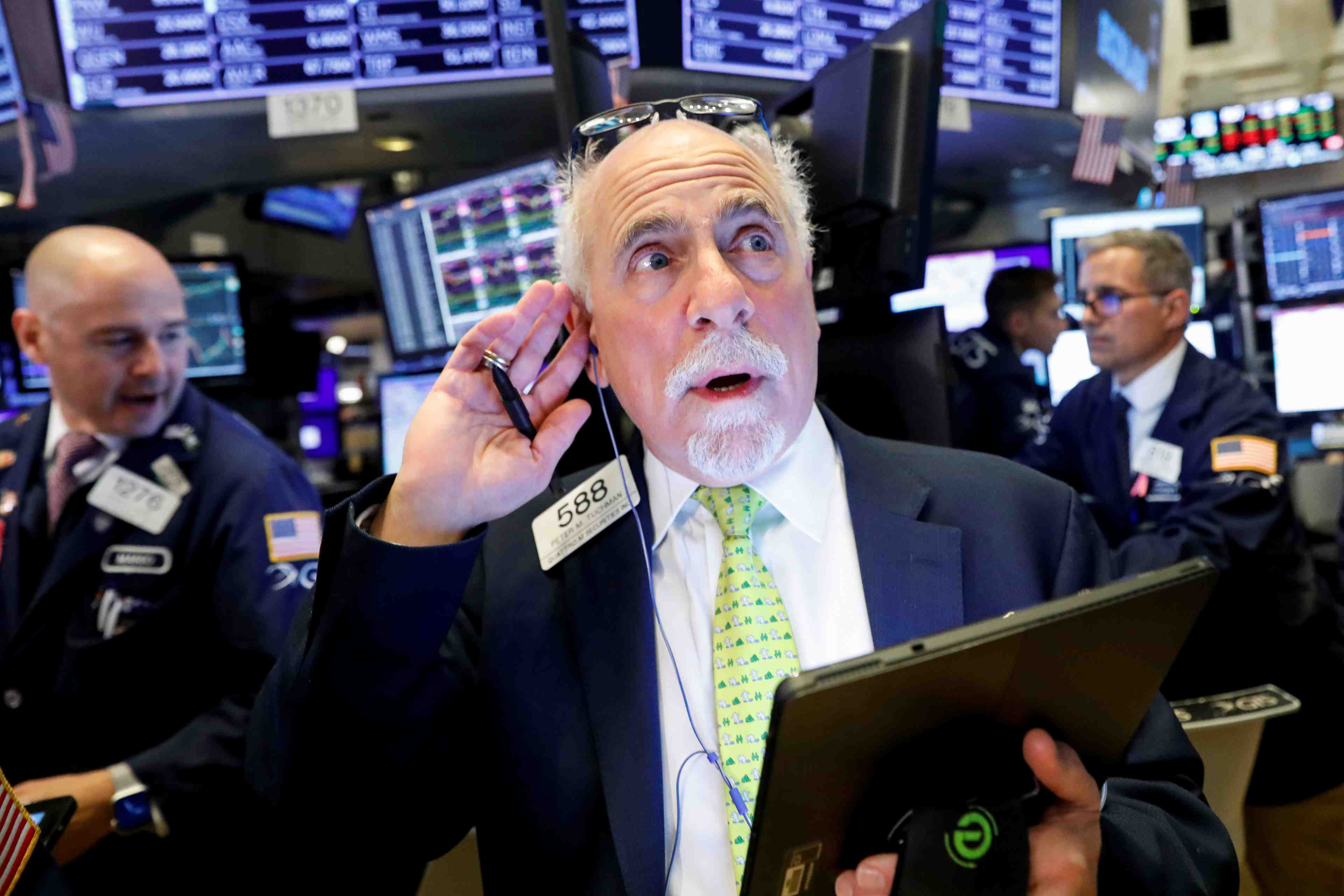 La bourse de new york est en hausse moderee a l'ouverture