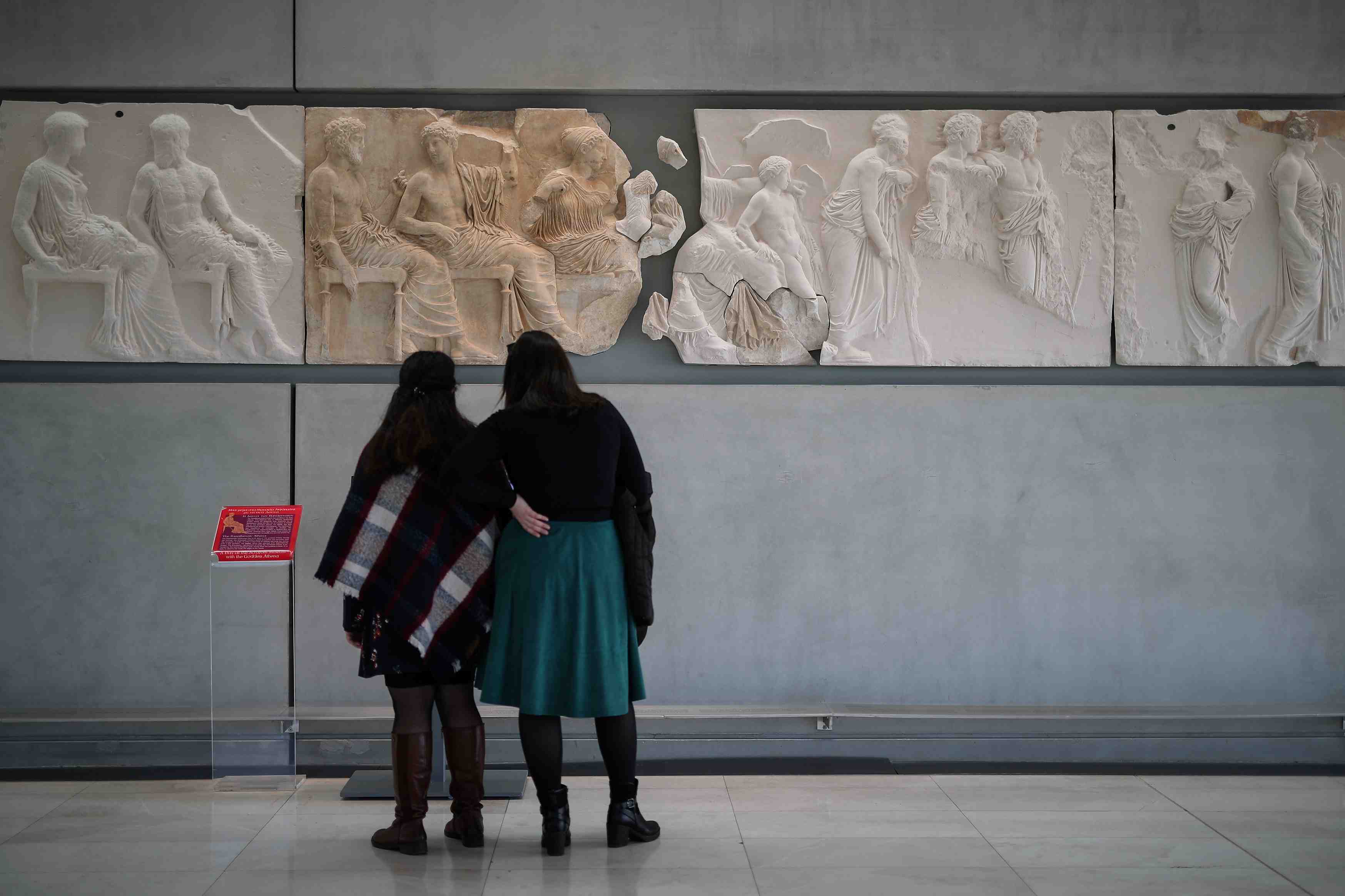 La grece compte sur le brexit pour recuperer la frise du parthenon