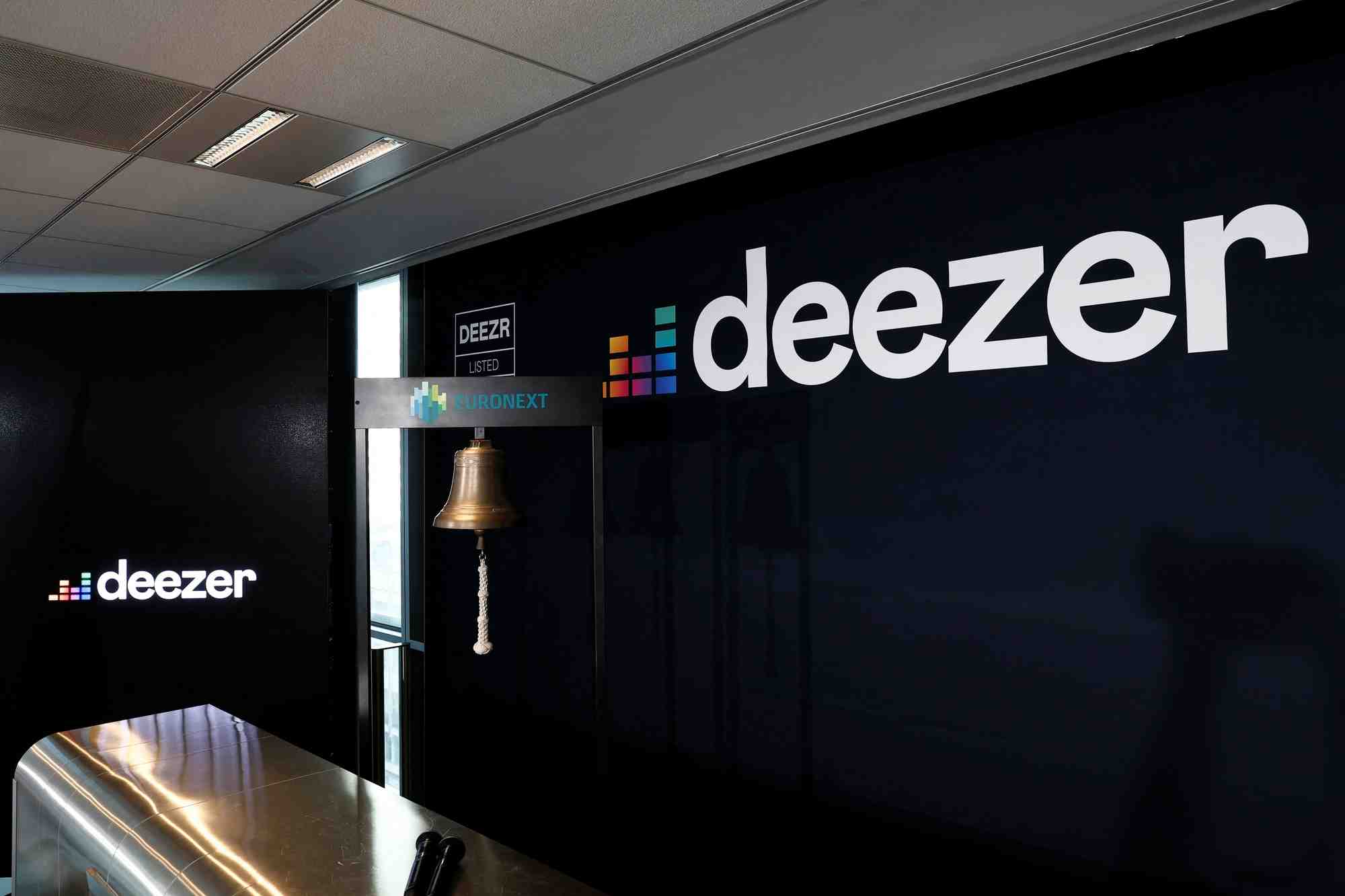 L'action deezer chute fortement pour ses premiers pas en bourse de paris