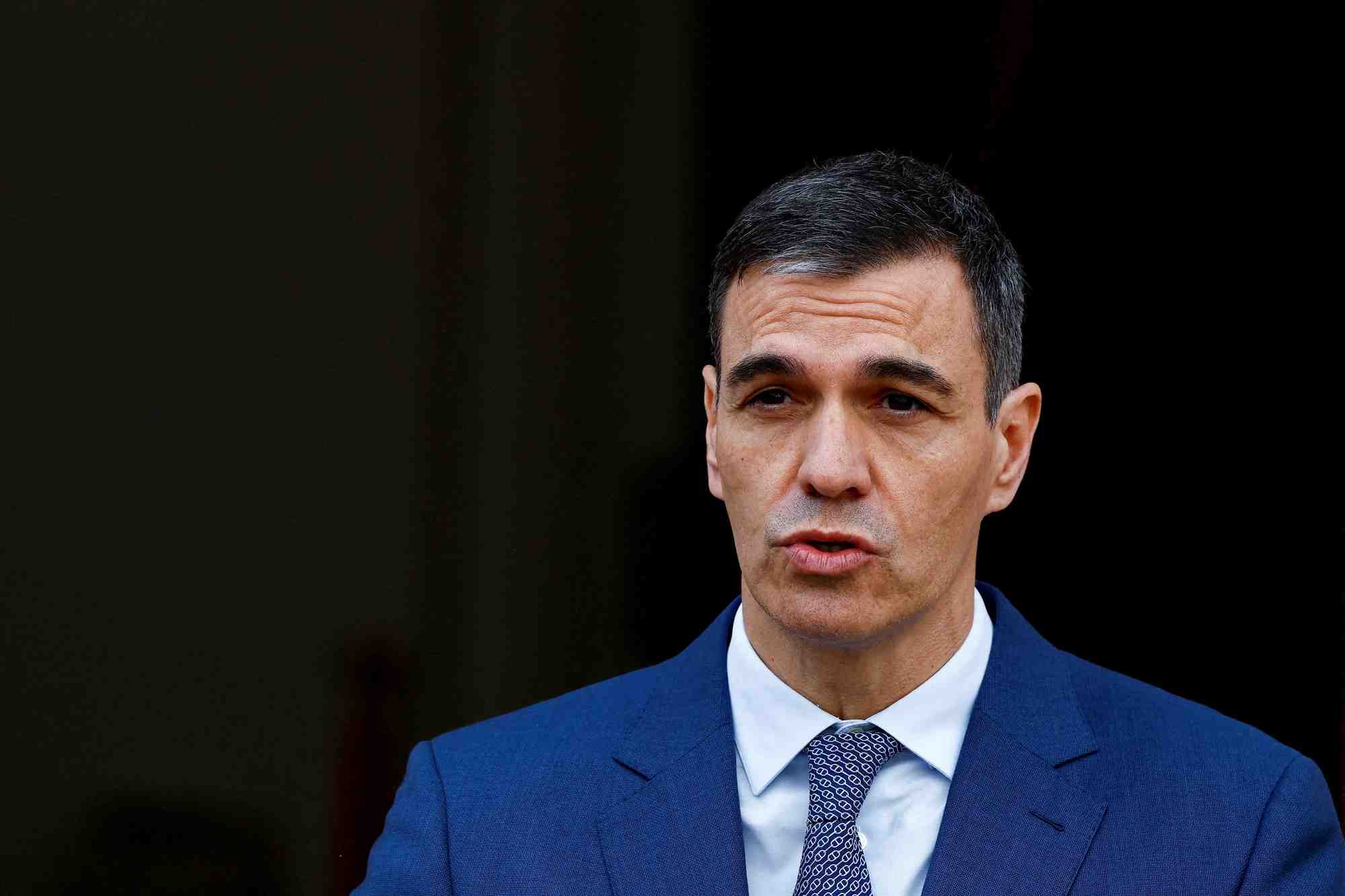 Photo d'archives: le premier ministre espagnol pedro sanchez