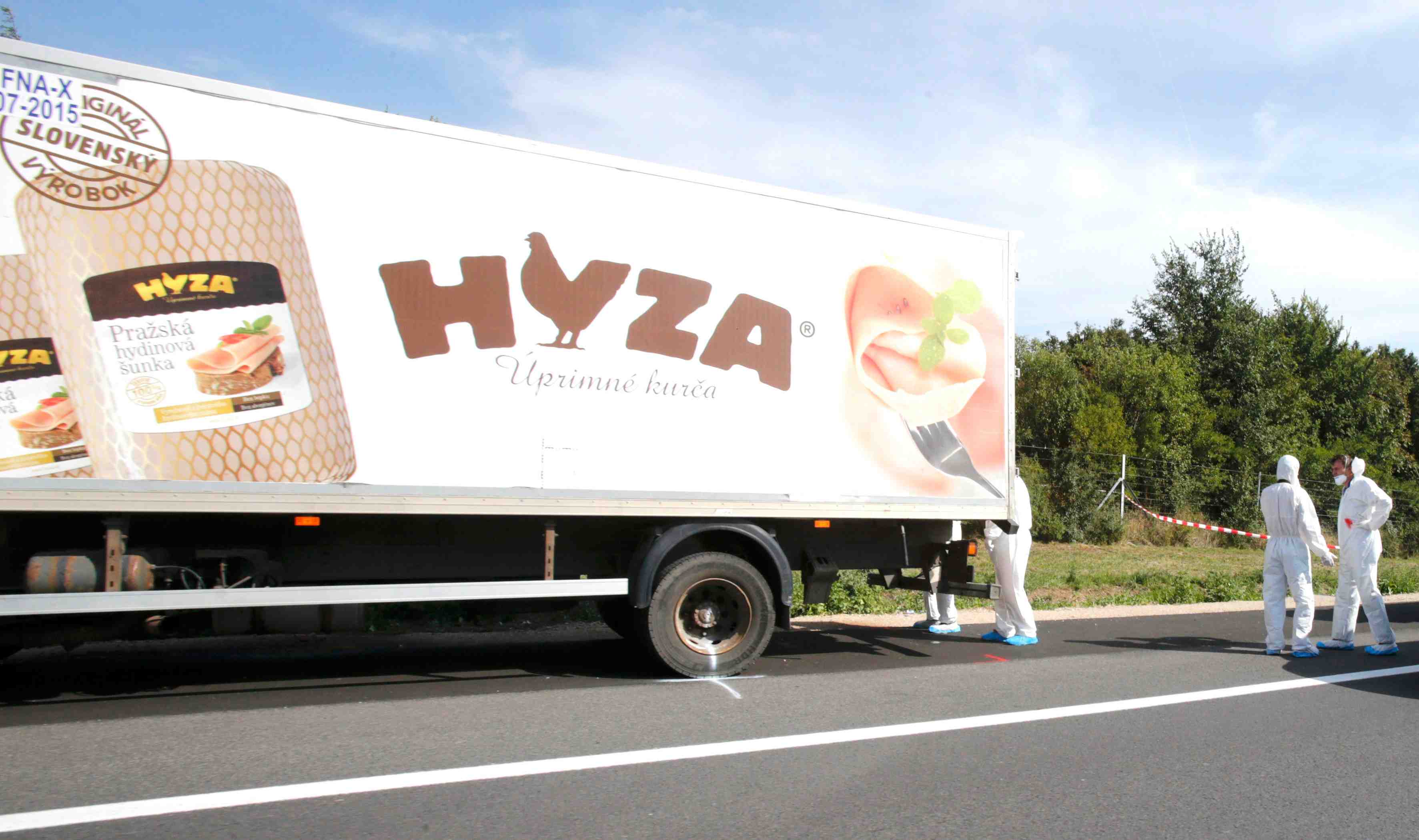 Des refugies retrouves morts dans un camion en autriche