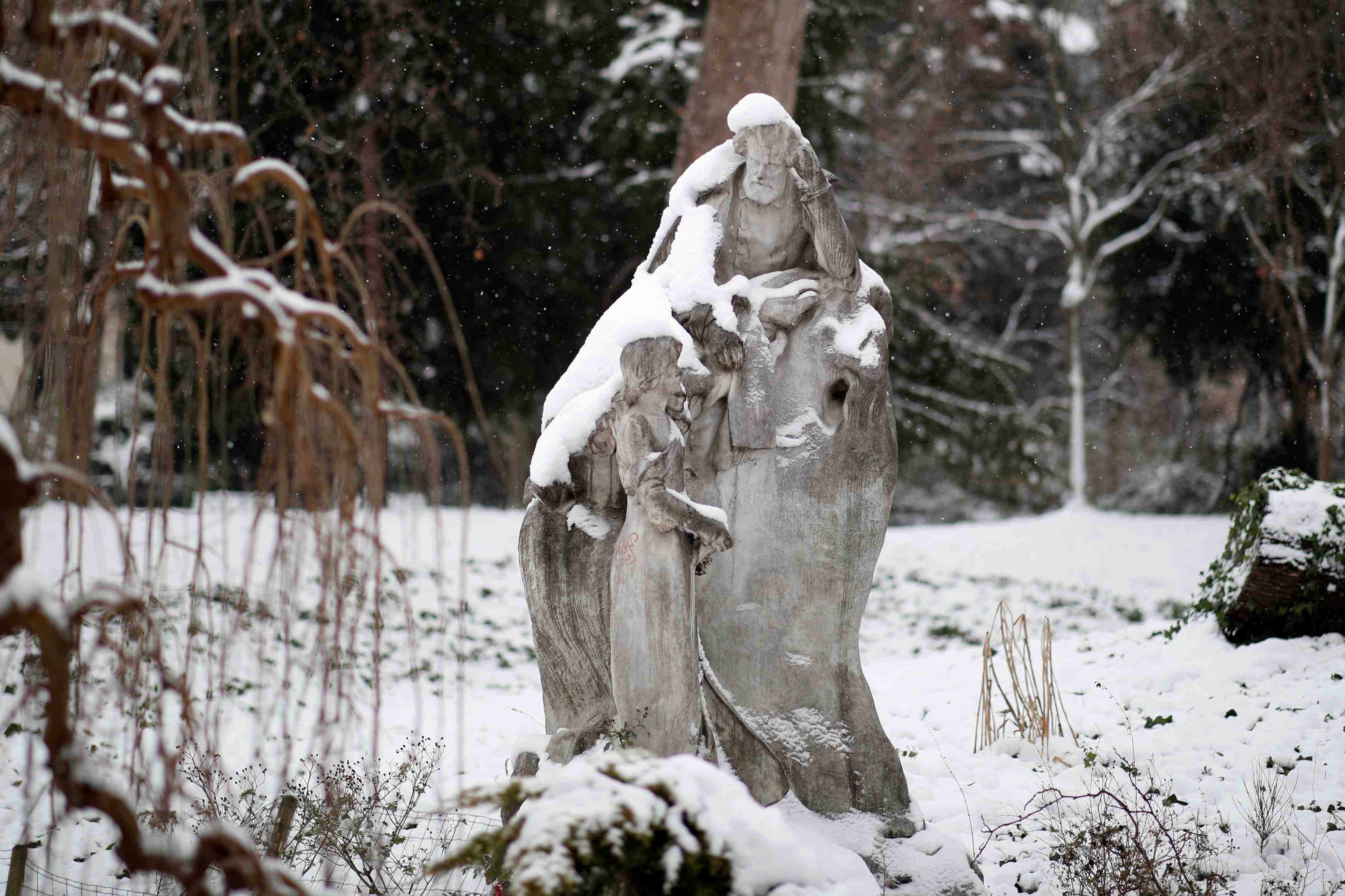 Alerte a la neige et au verglas dans 58 departements