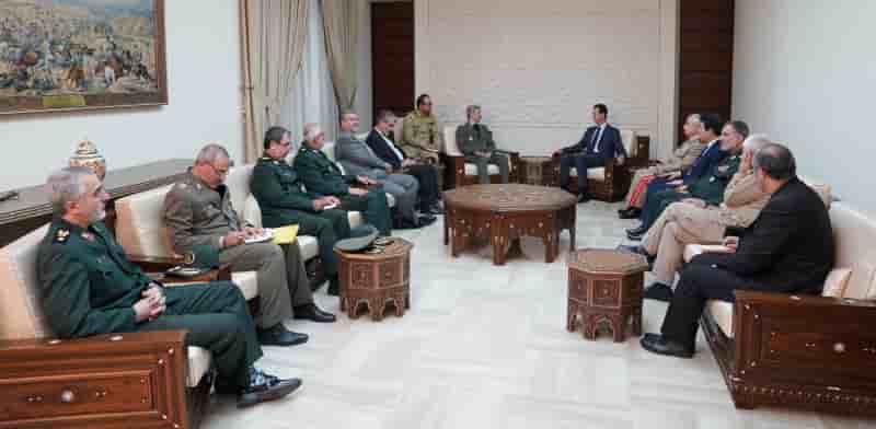 L'iran et la syrie signent un accord de cooperation militaire