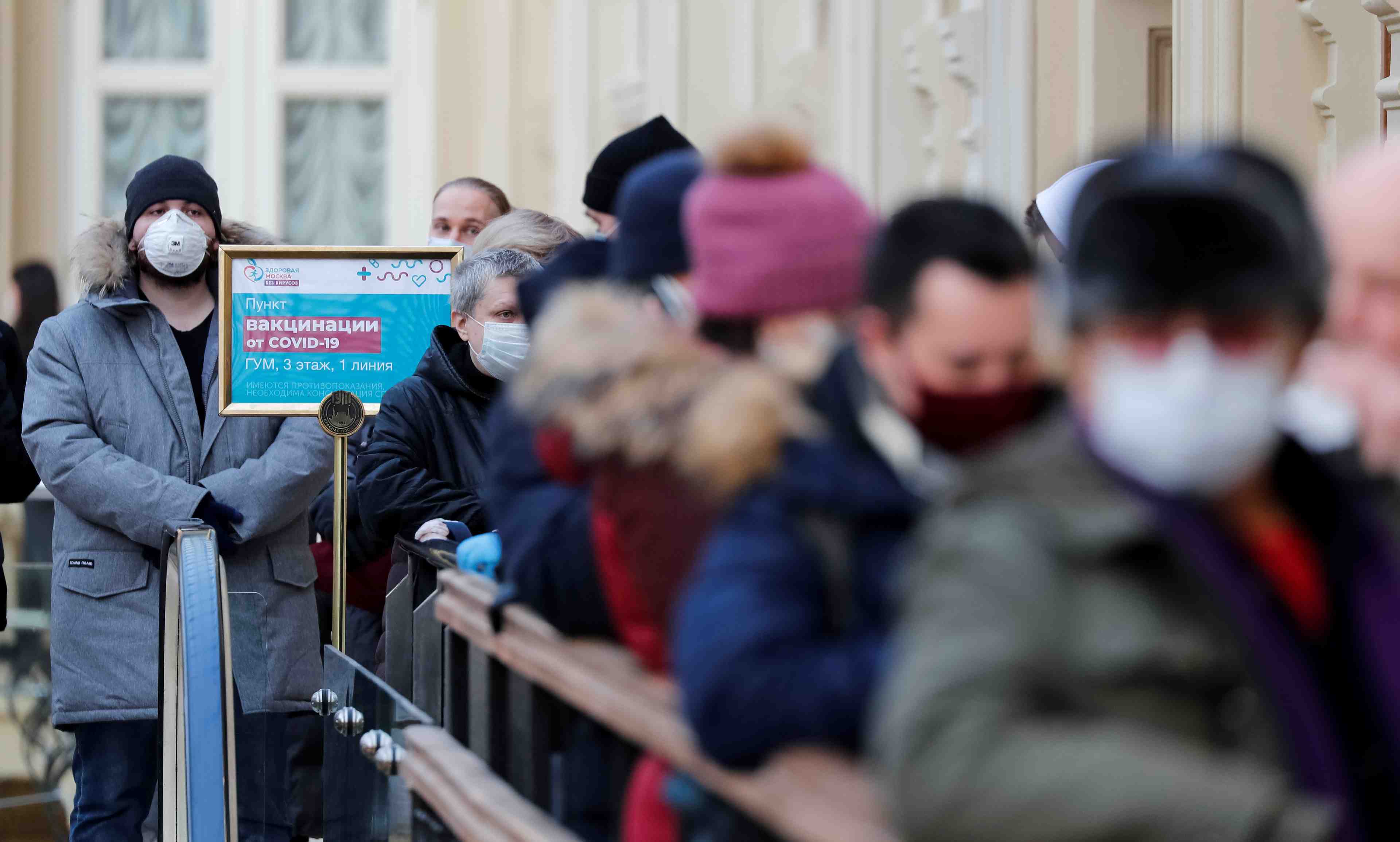 La russie enregistre 21.152 nouvelles contaminations au coronavirus