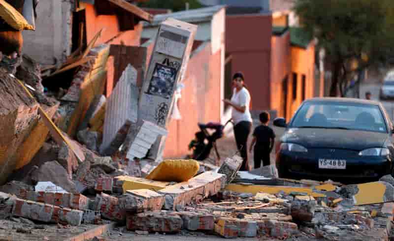 Réplique de magnitude 7,8 dans le nord du Chili