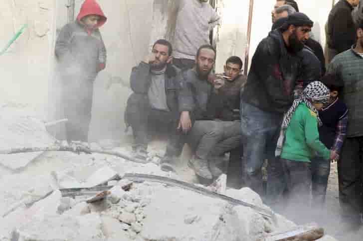 Ankara accuse moscou apres la mort d'une cinquantaine de civils en syrie