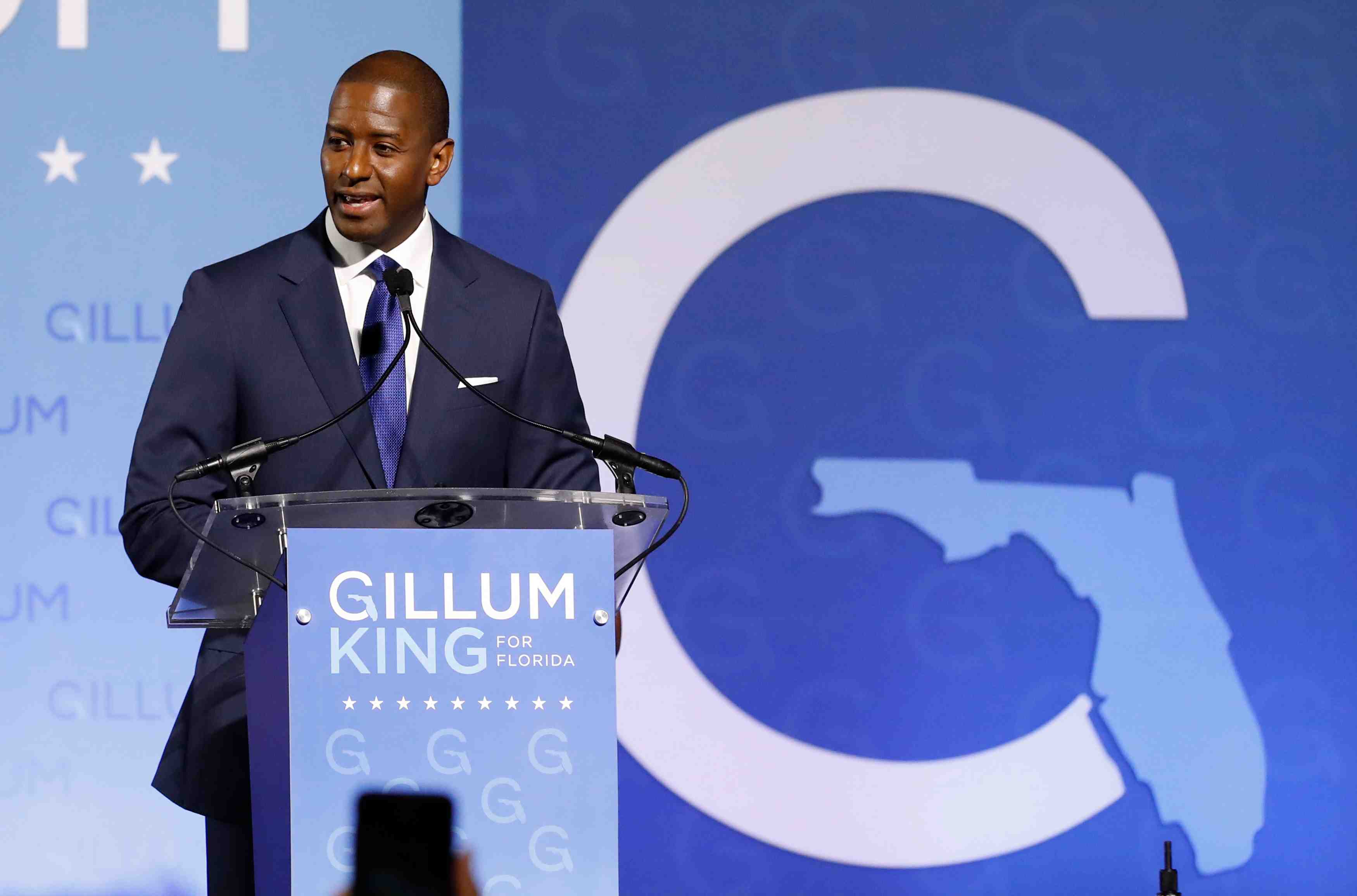 Midterms: le democrate gillum reconnait sa defaite en floride