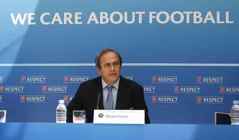 Michel platini denonce une campagne desequilibree pour la fifa