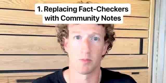 Mark Zuckerberg va se « débarrasser des fact-checkers ».